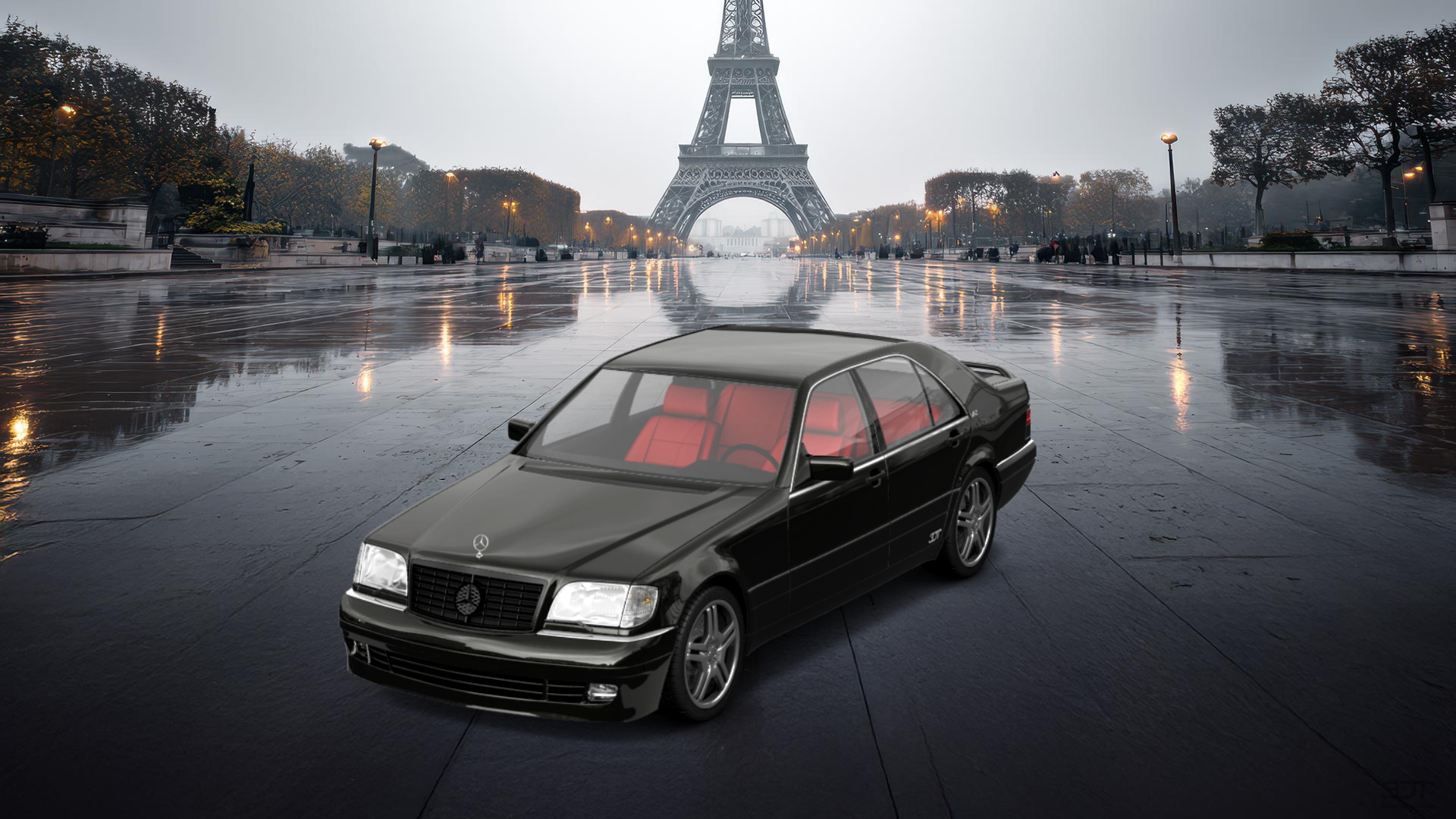Mercedes S Class Sedan 1992 tuning