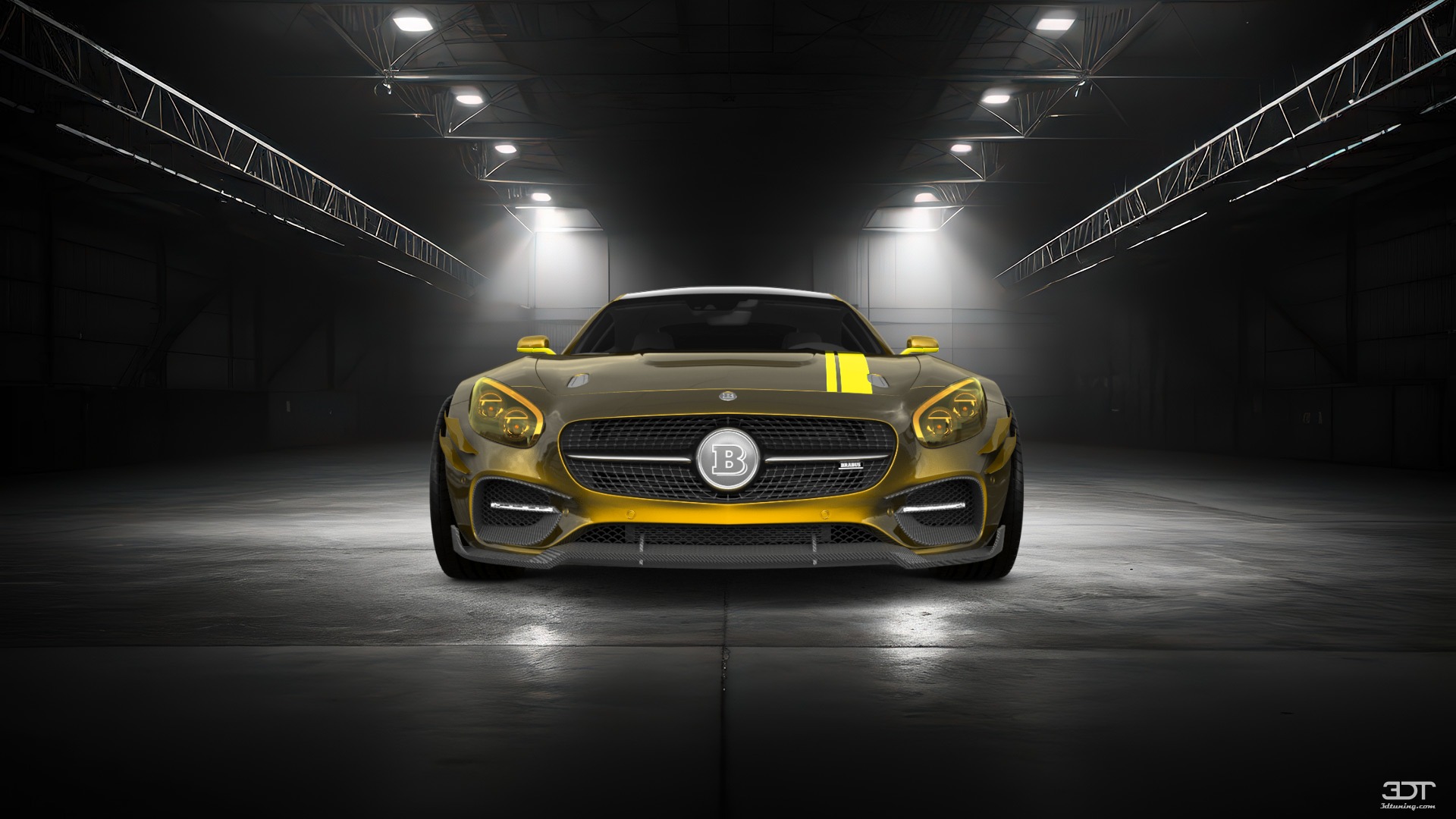 Mercedes AMG GT 2 door fastback coupe 2015 tuning