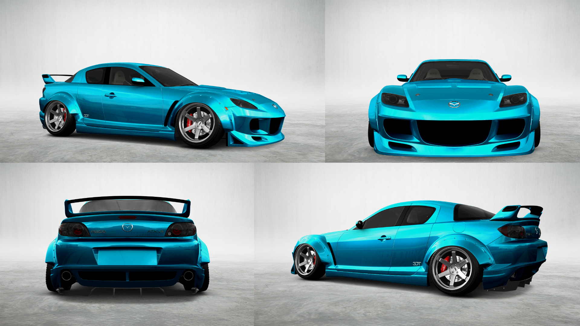 Mazda RX-8 Quad Coupe 2004 tuning