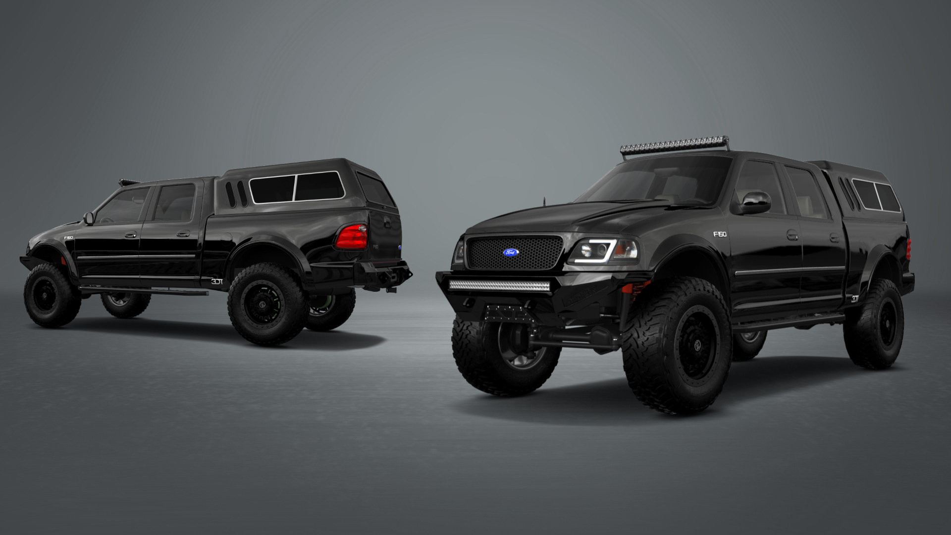 Ford F-150 SuperCrew 4 Door pickup truck 1997 tuning