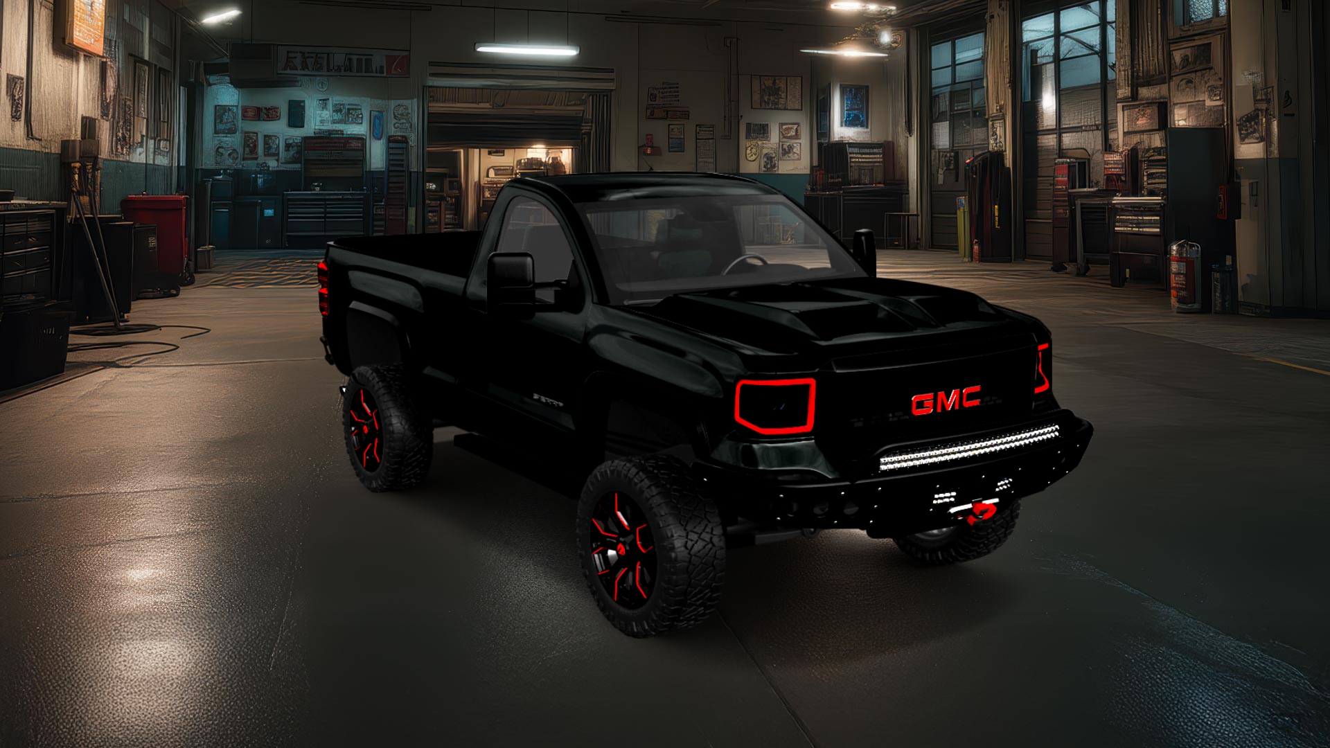GMC Sierra 1500 Regular Cab 6.5ft box 2 Door truck 2014 tuning