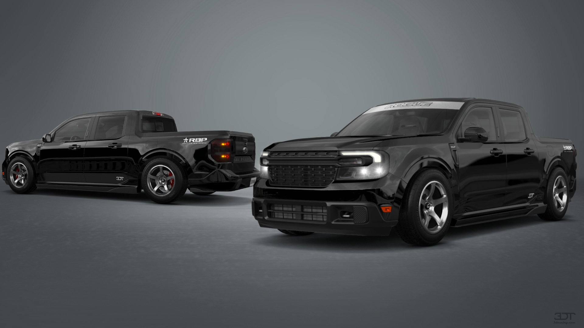 Ford Maverick 4 Door pickup truck 2022 tuning