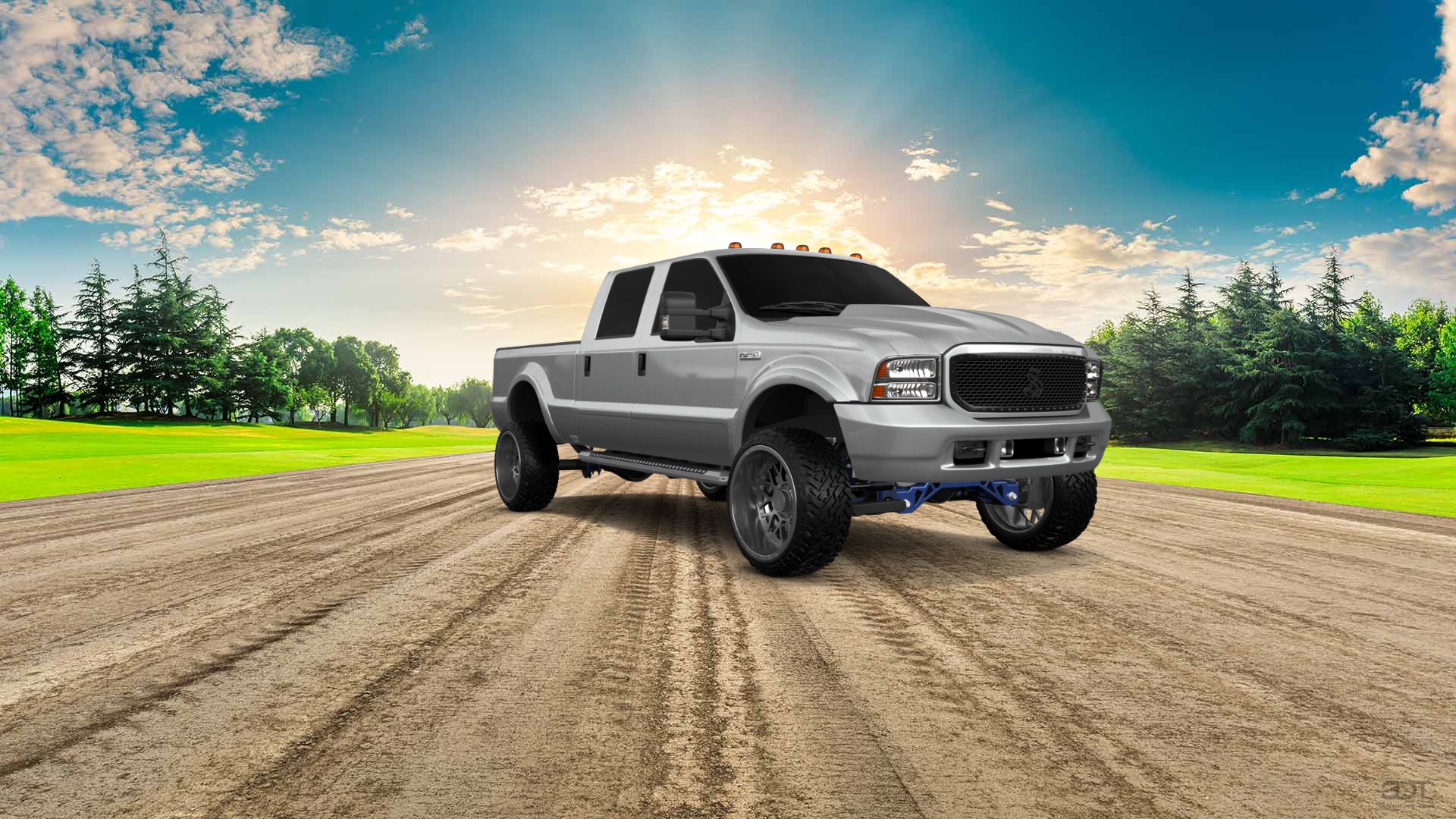 Ford F-250 Crew Cab 4 Door pickup truck 1999