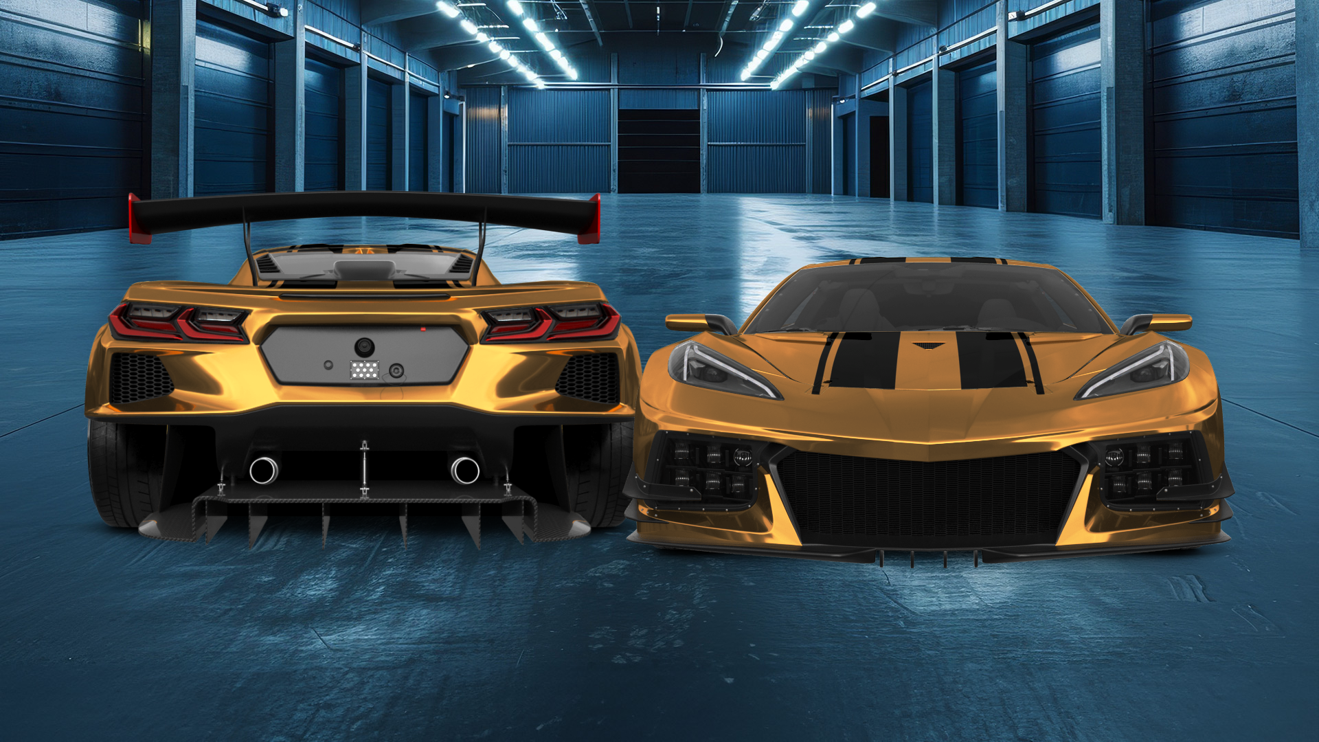 Chevrolet Corvette 2 door targa top 2020 tuning