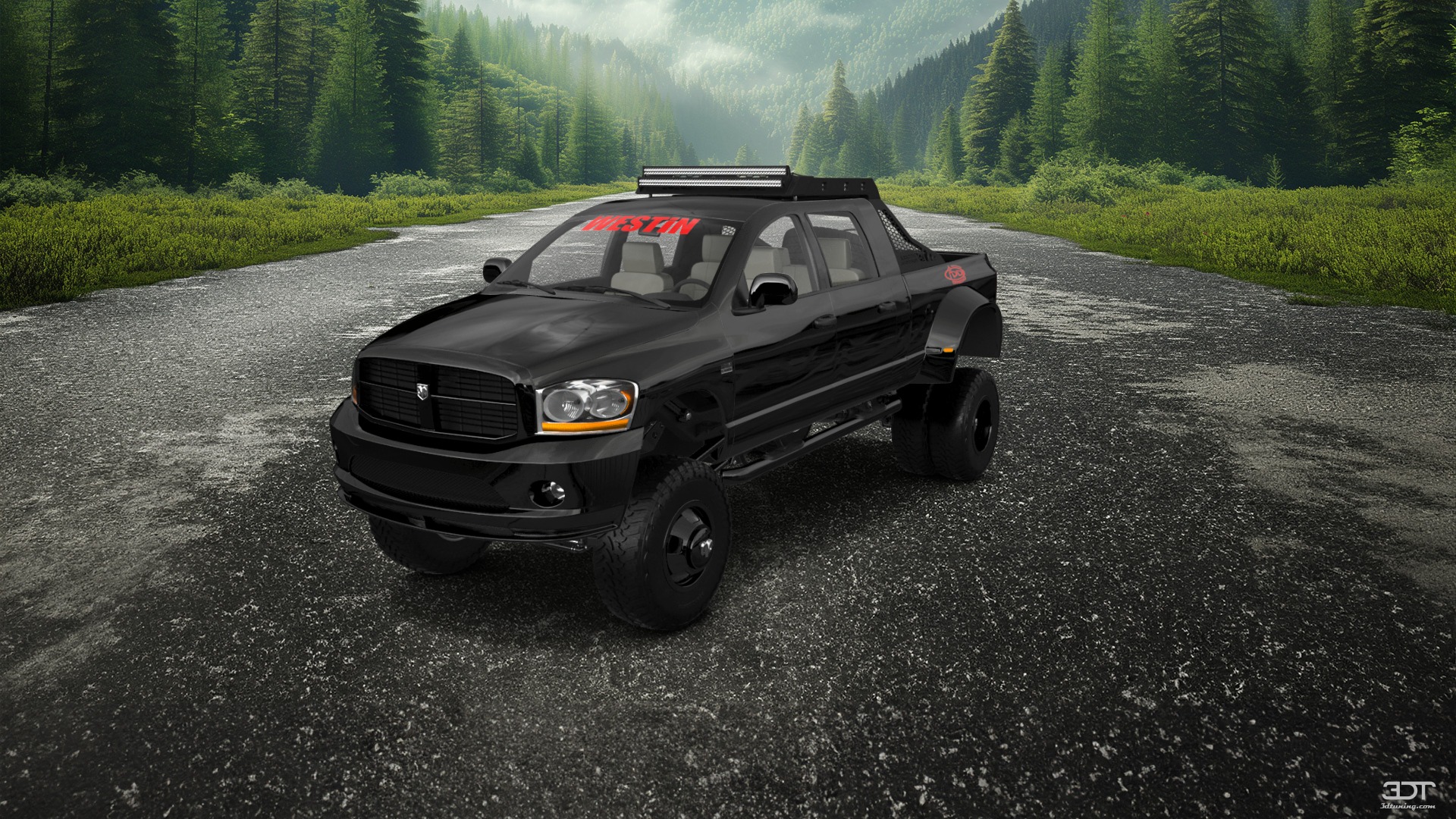 Dodge Ram 3500 Dually 4 Door pickup truck 2007