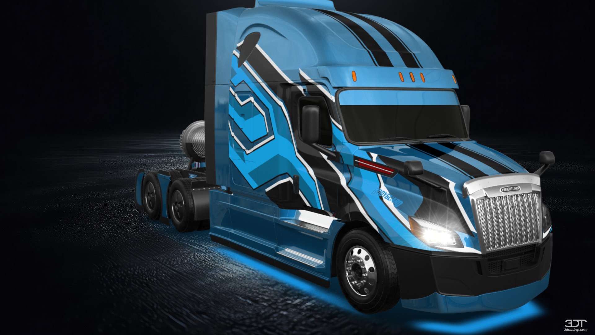 Freightliner Cascadia Sleeper Cab Truck 2018 tuning