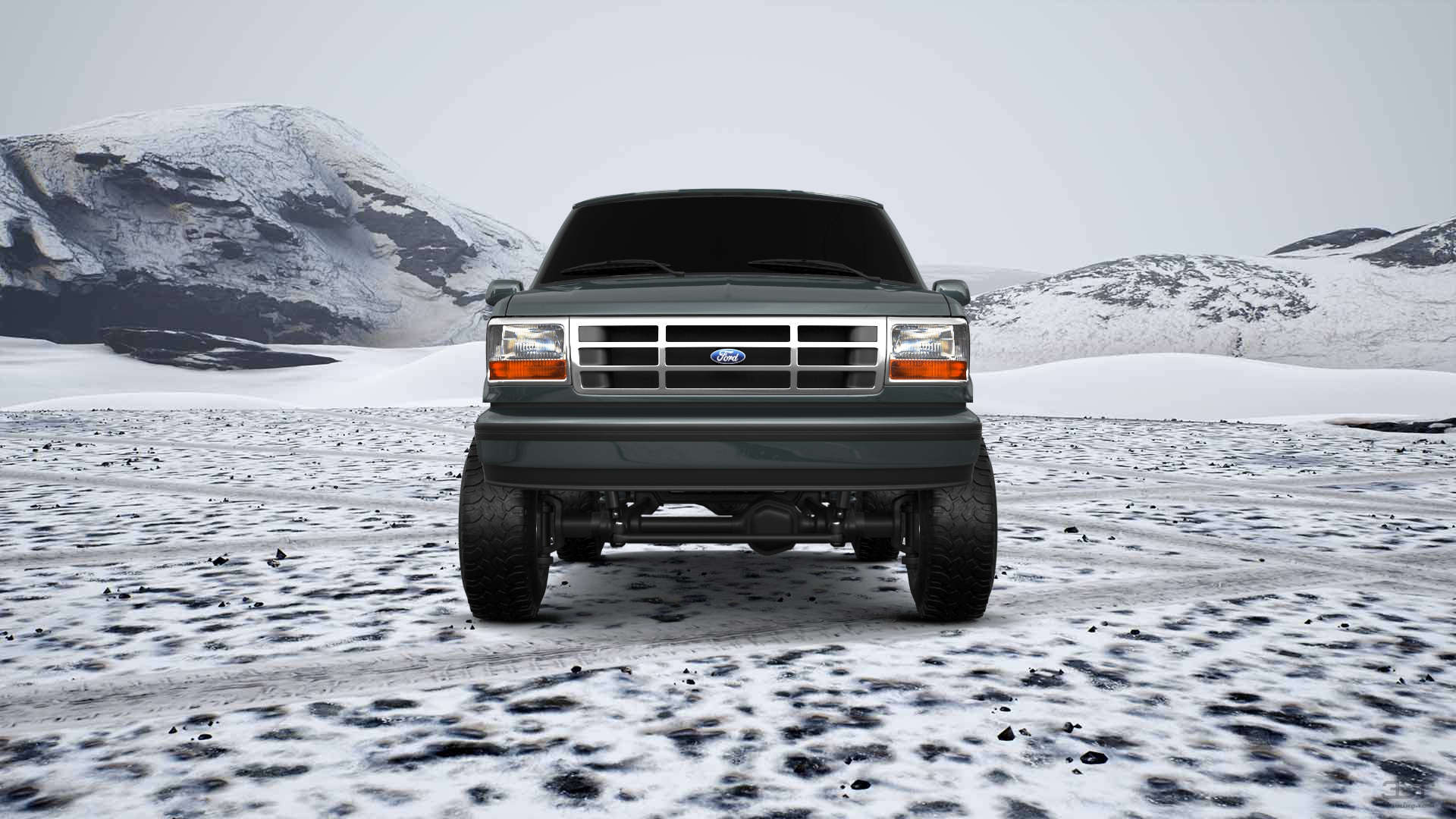 Ford F-150 Regular Cab 2 Door pickup truck 1992