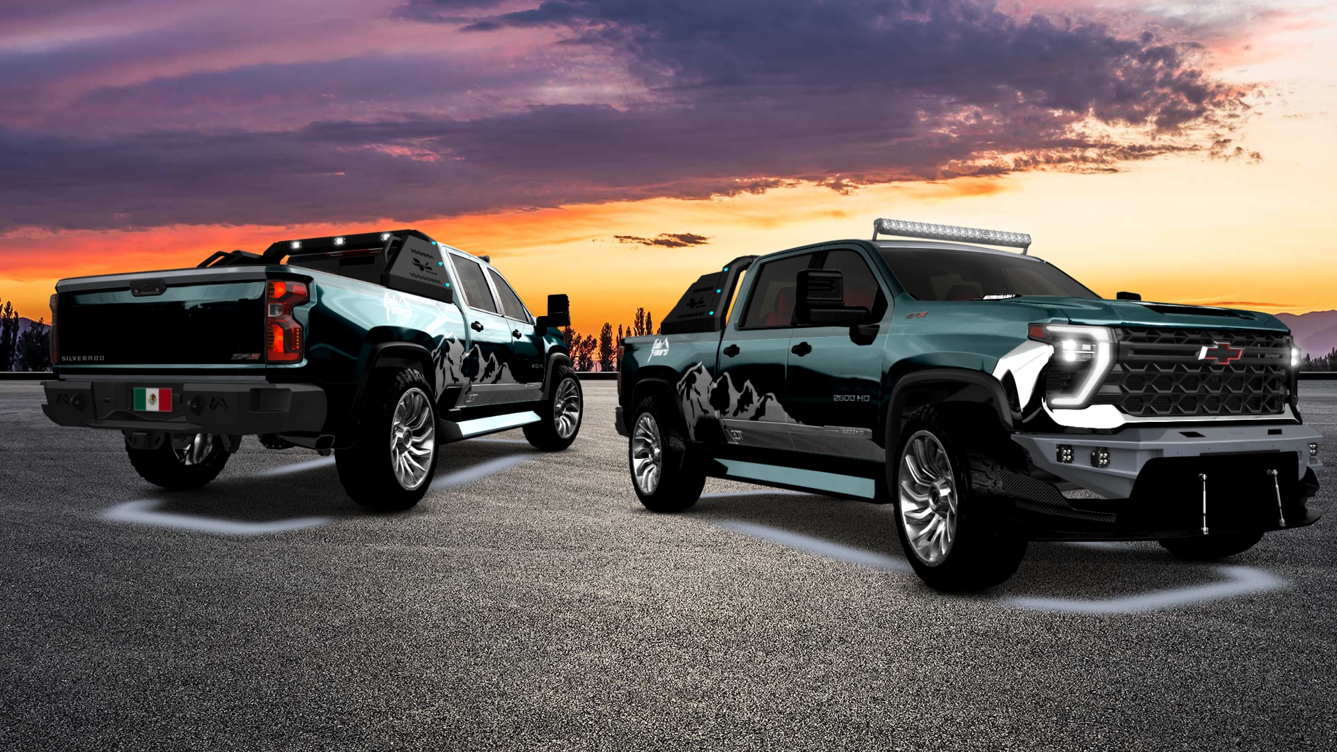 Chevrolet Silverado 2500 HD 4 Door pickup truck 2024 tuning