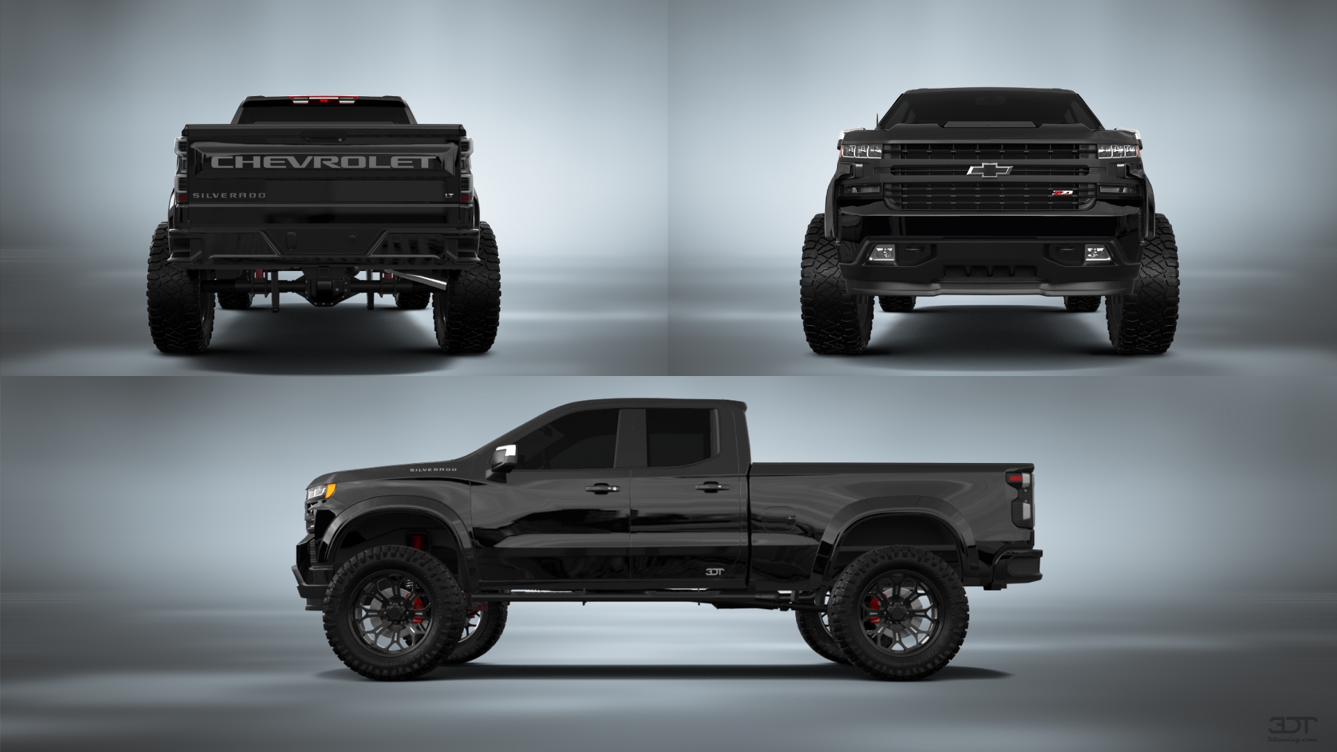 Chevrolet Silverado 1500 6.6 ft box 4 Door pickup truck 2021 Images