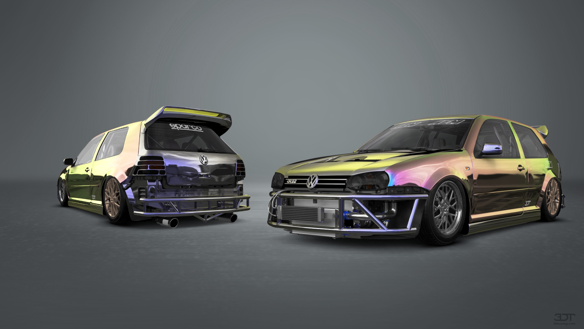 Volkswagen Golf 4 (mk4) 3 Door Hatchback 1997 tuning