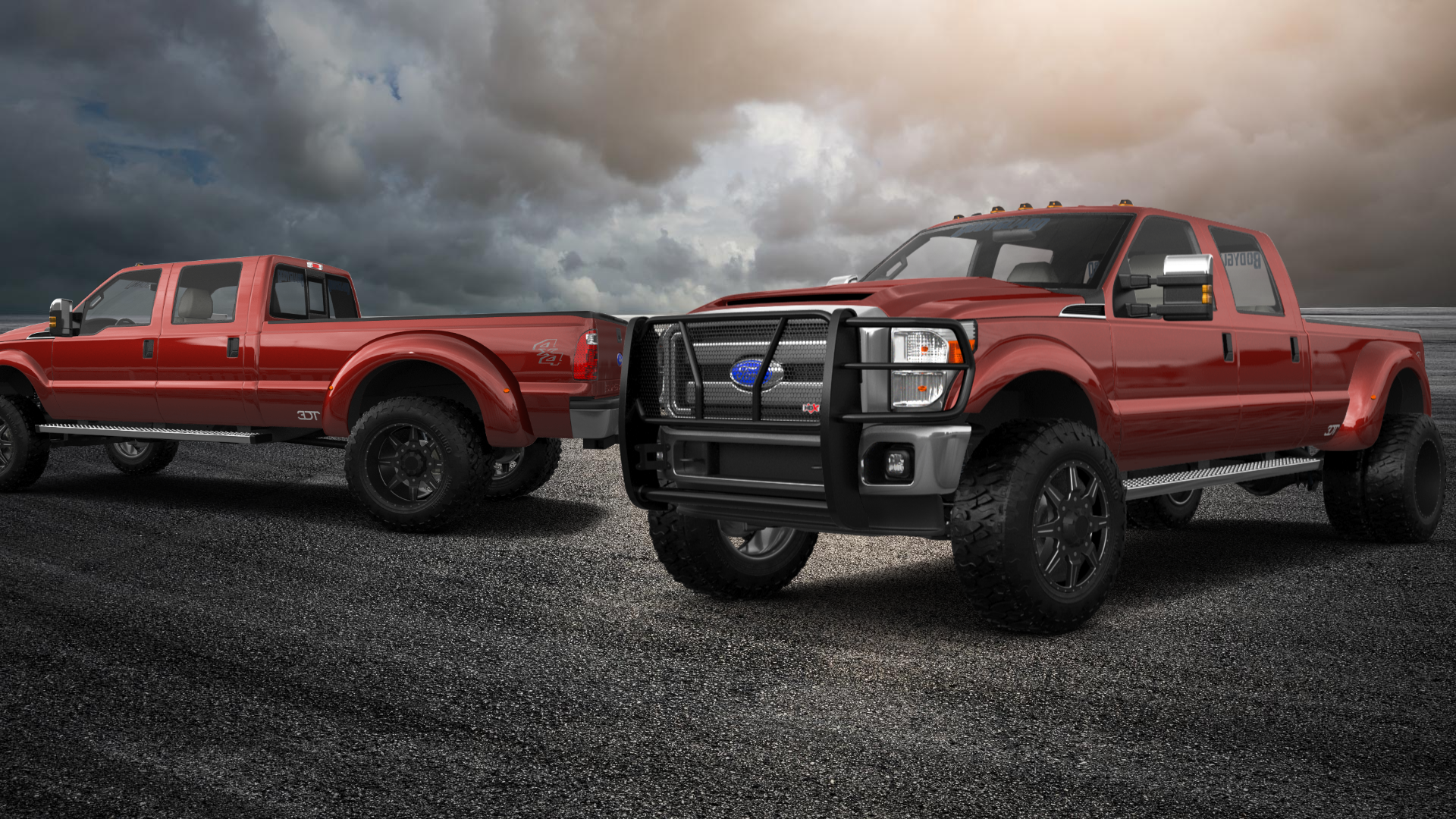 Ford F-350 DRW 4 Door pickup truck 2013
