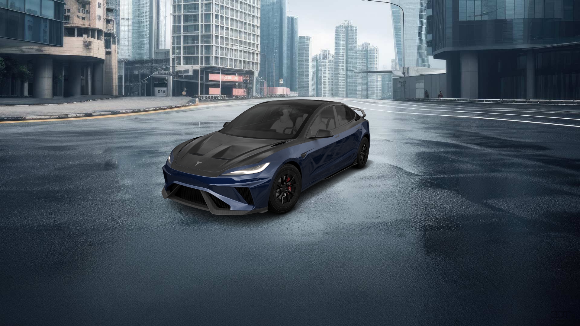 Tesla Model 3 4 Door Saloon 2023 tuning