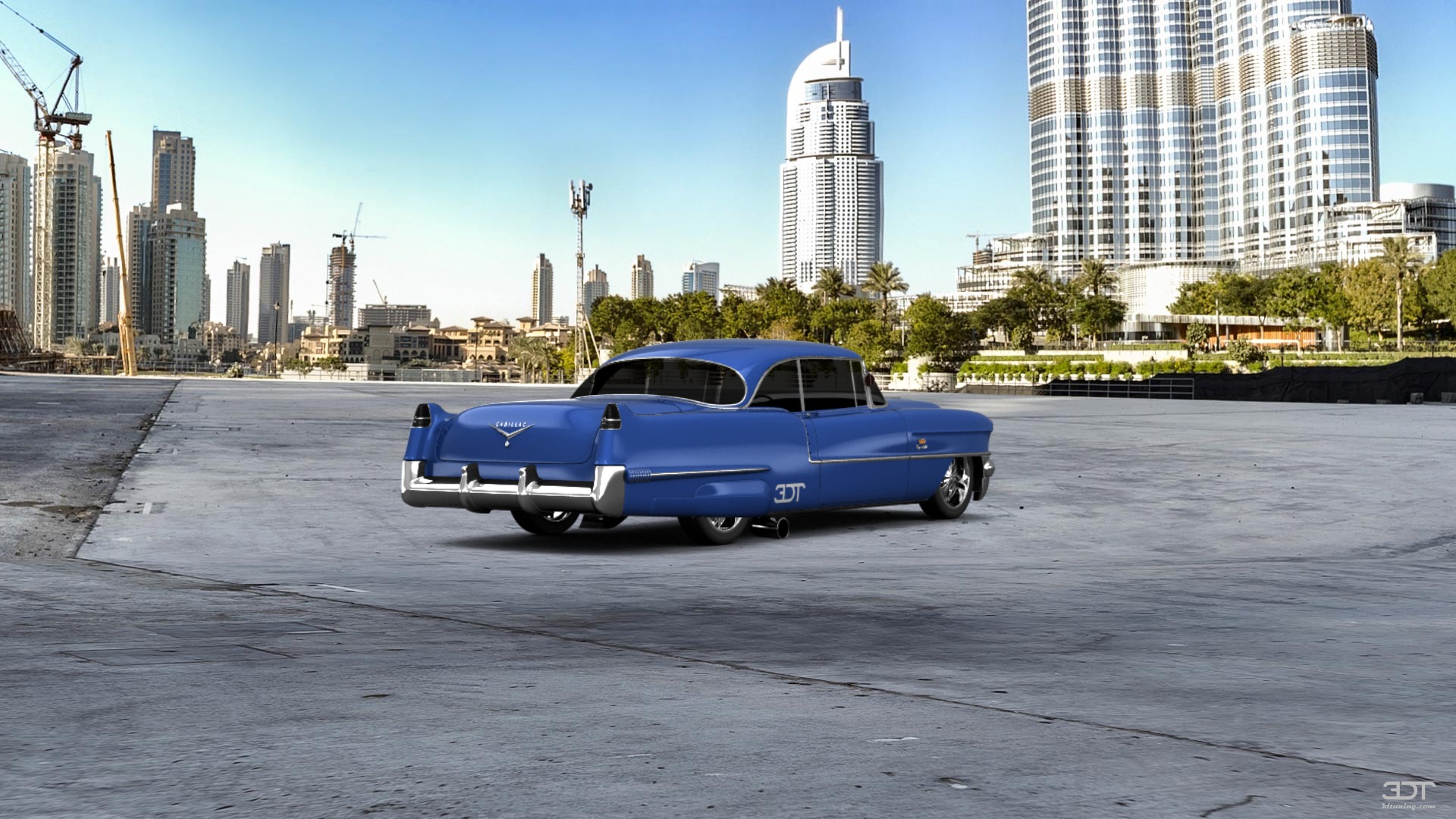 Cadillac De Ville Coupe 1956 tuning
