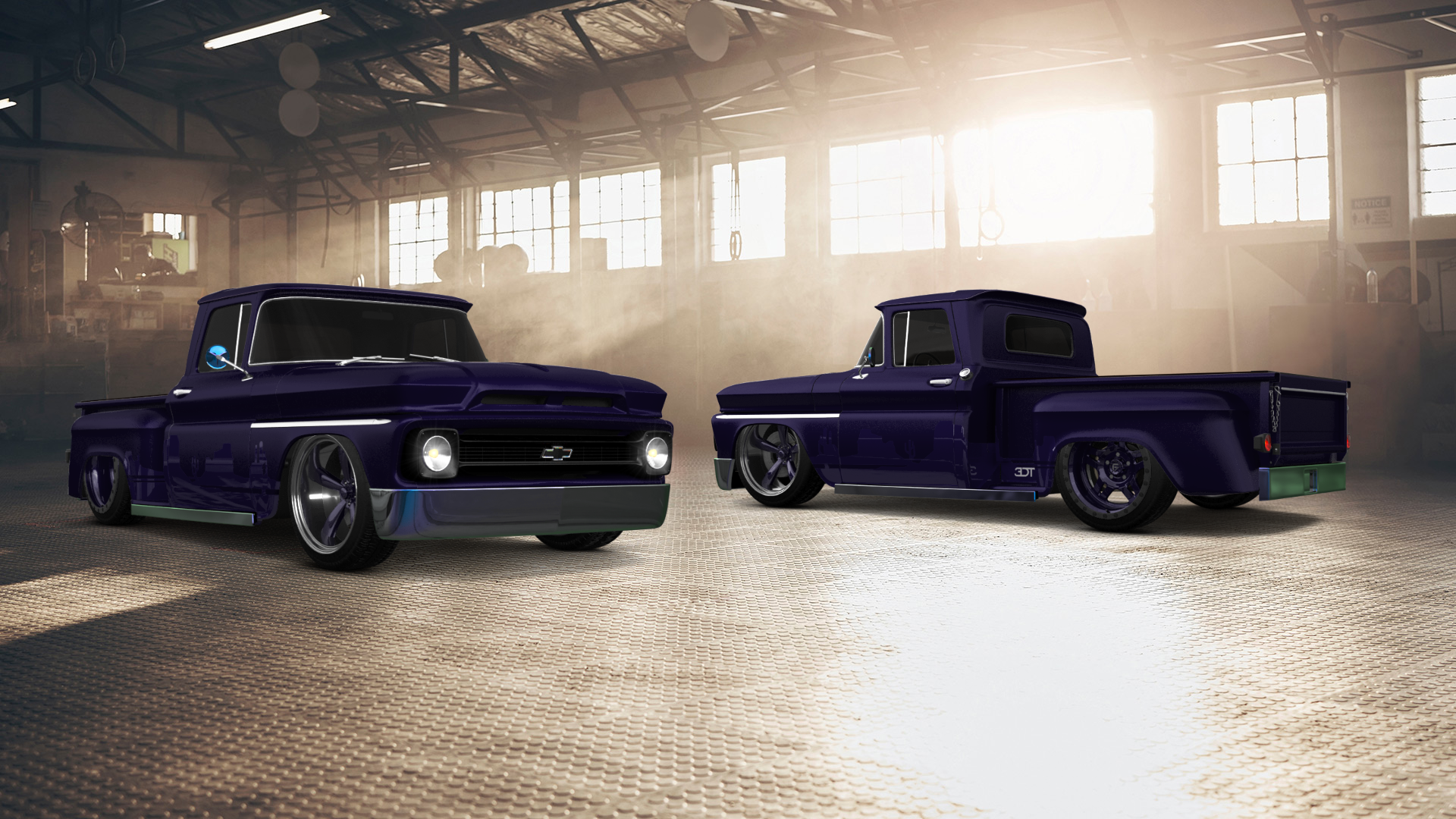 Chevrolet C-10 Stepside 2 Door pickup truck 1963