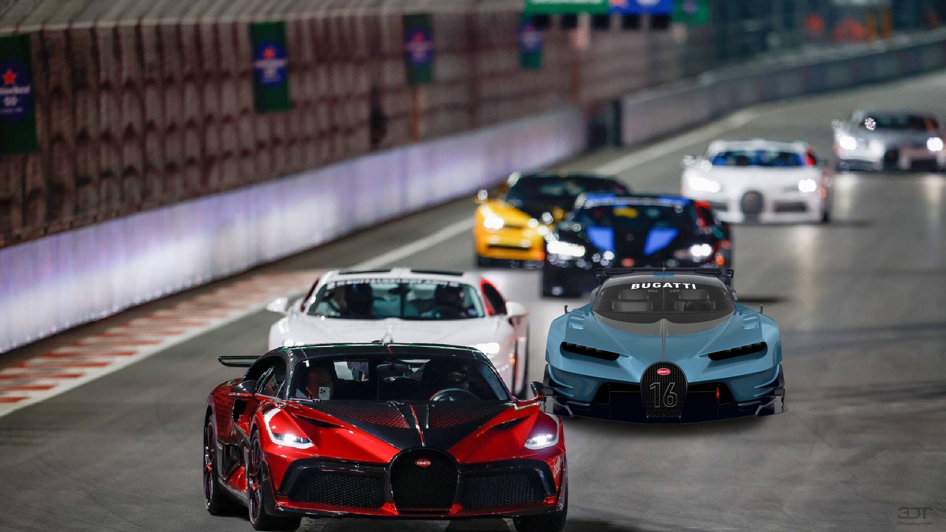 Bugatti Vision GT Supercar 2015 tuning