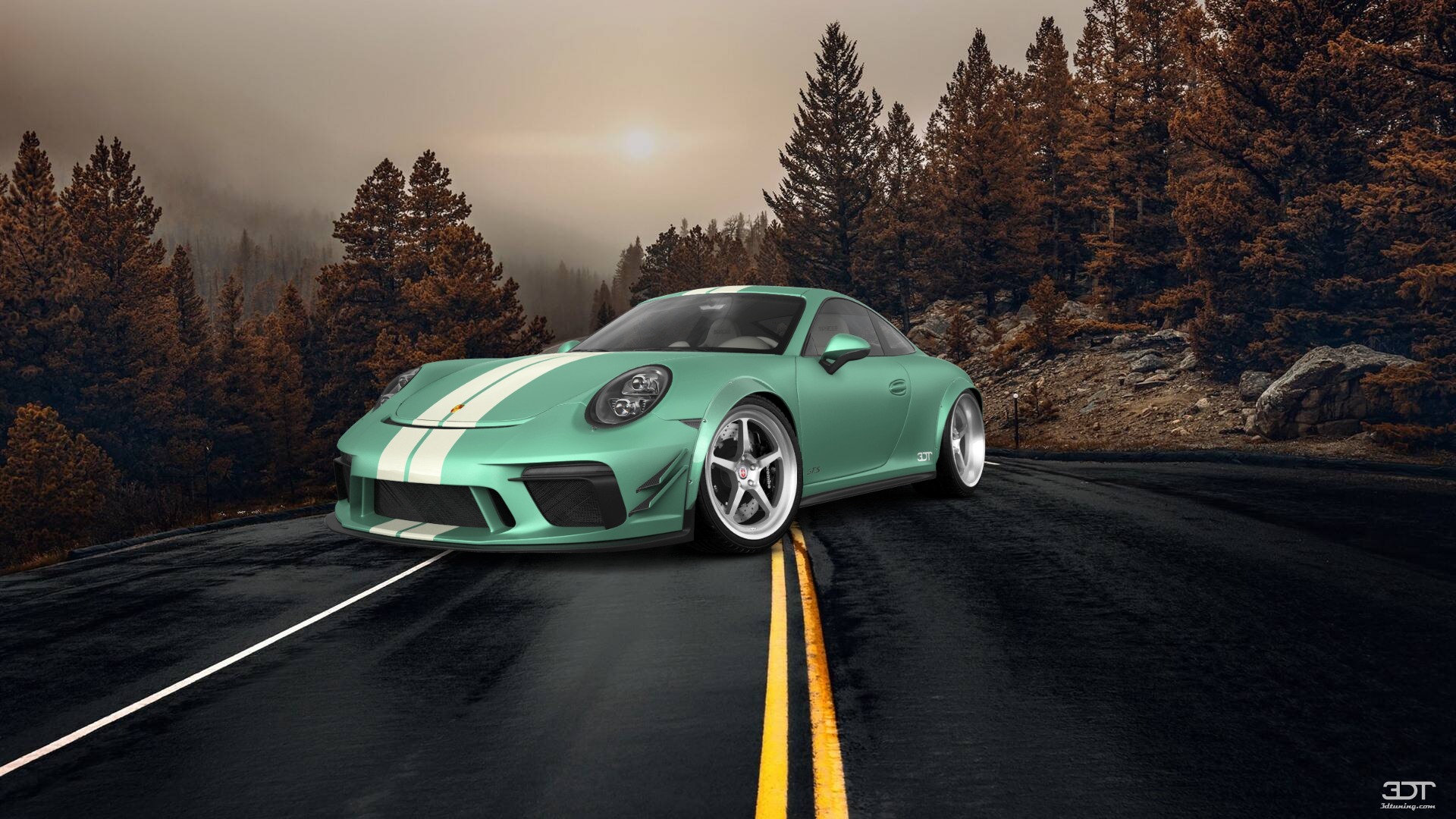 Porsche 911 Carrera 2 Door Coupe 2011 tuning