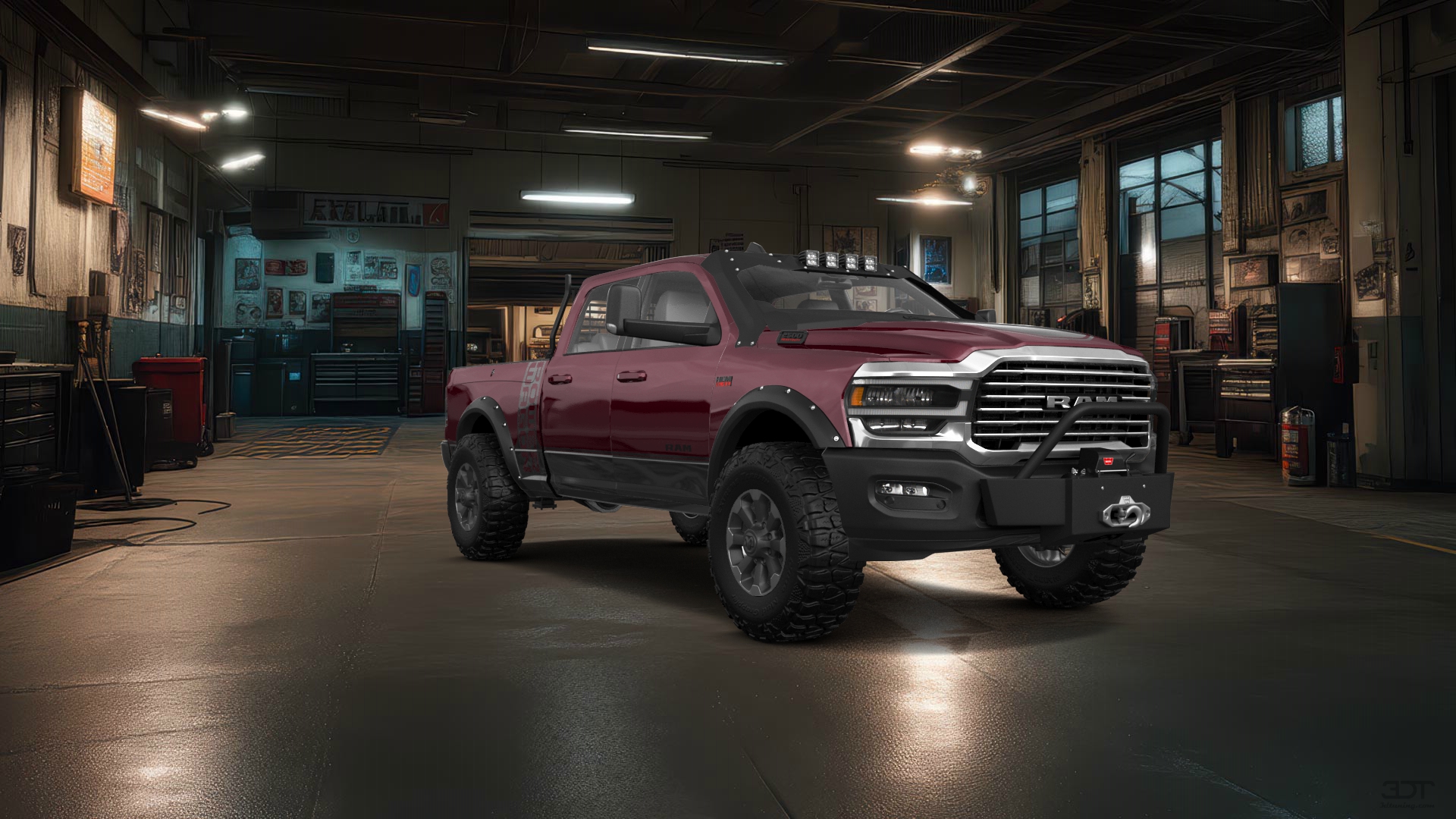 Dodge Ram 2500 4 Door pickup truck 2020 tuning