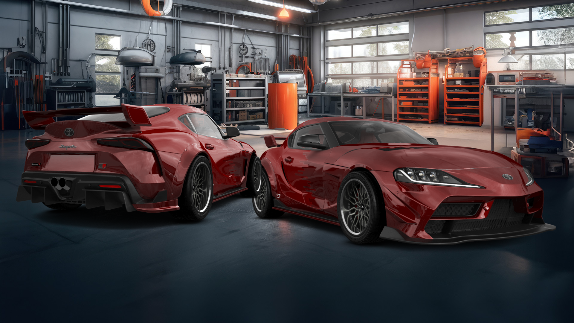 Toyota GR Supra 2 Door Coupe 2019 tuning