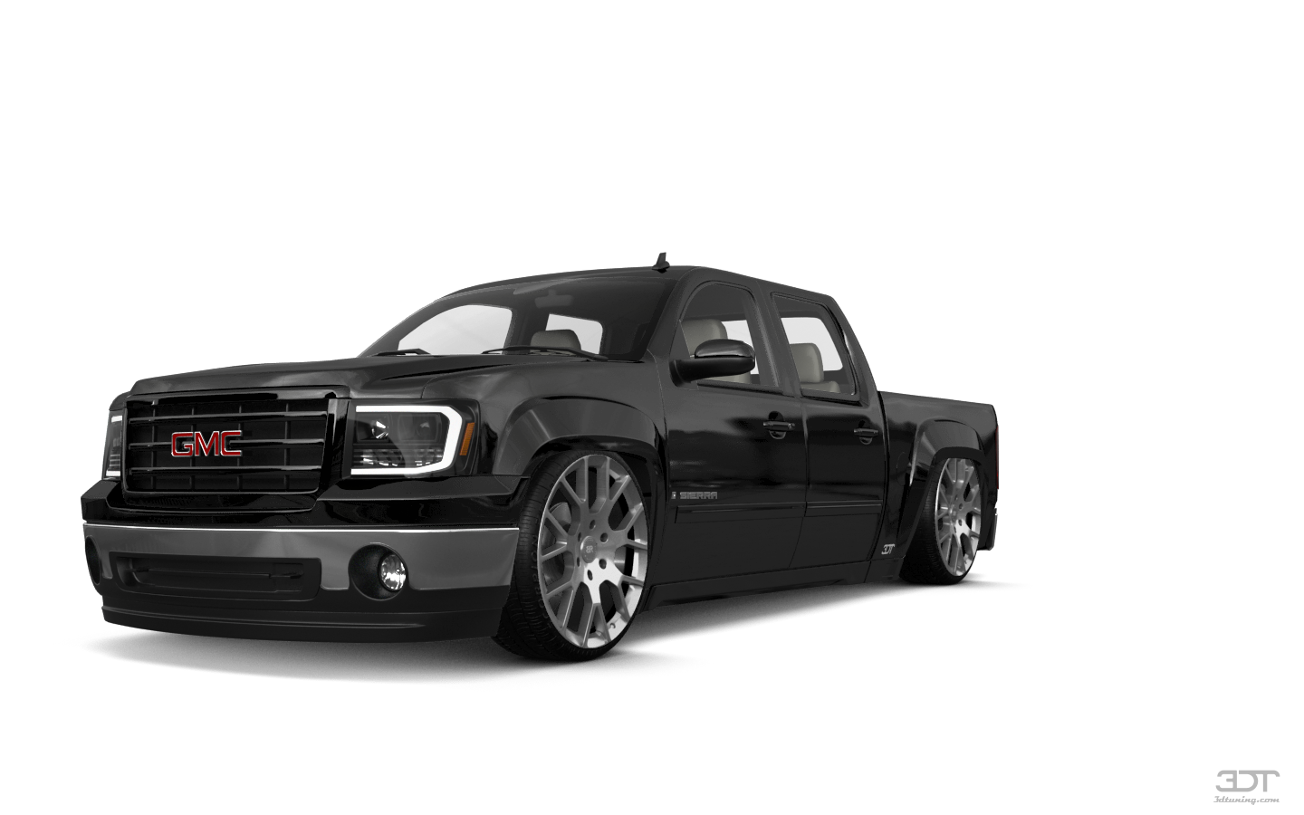 Tuning GMC Sierra 1500 Crew Cab 5.8 ft box 4 Door pickup truck 2007