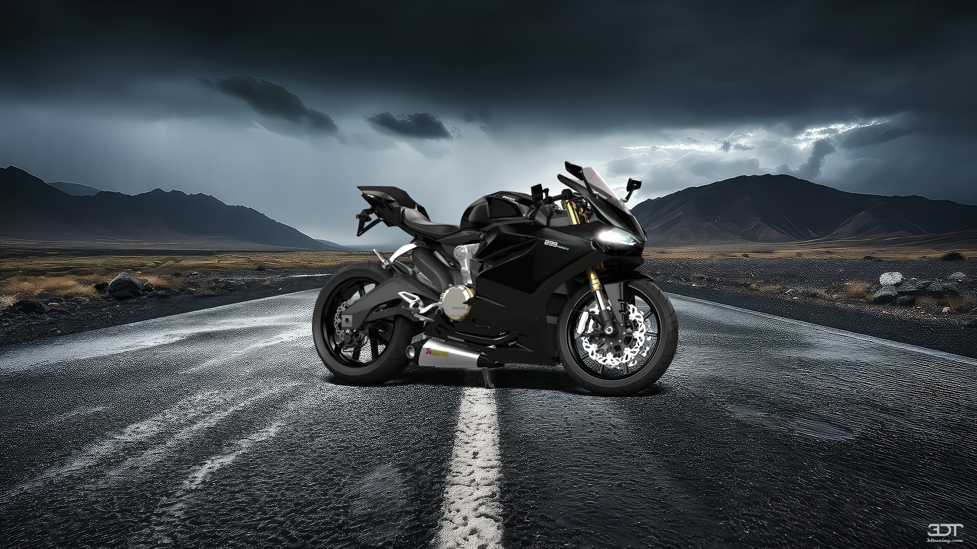 Ducati 899 Panigale Sport Bike 2015 Images