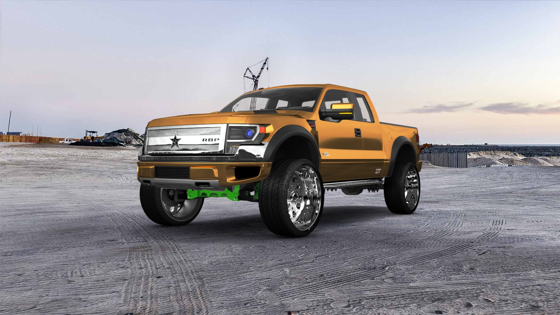 Ford F-150 SVT Raptor 2 Door pickup truck 2010 tuning