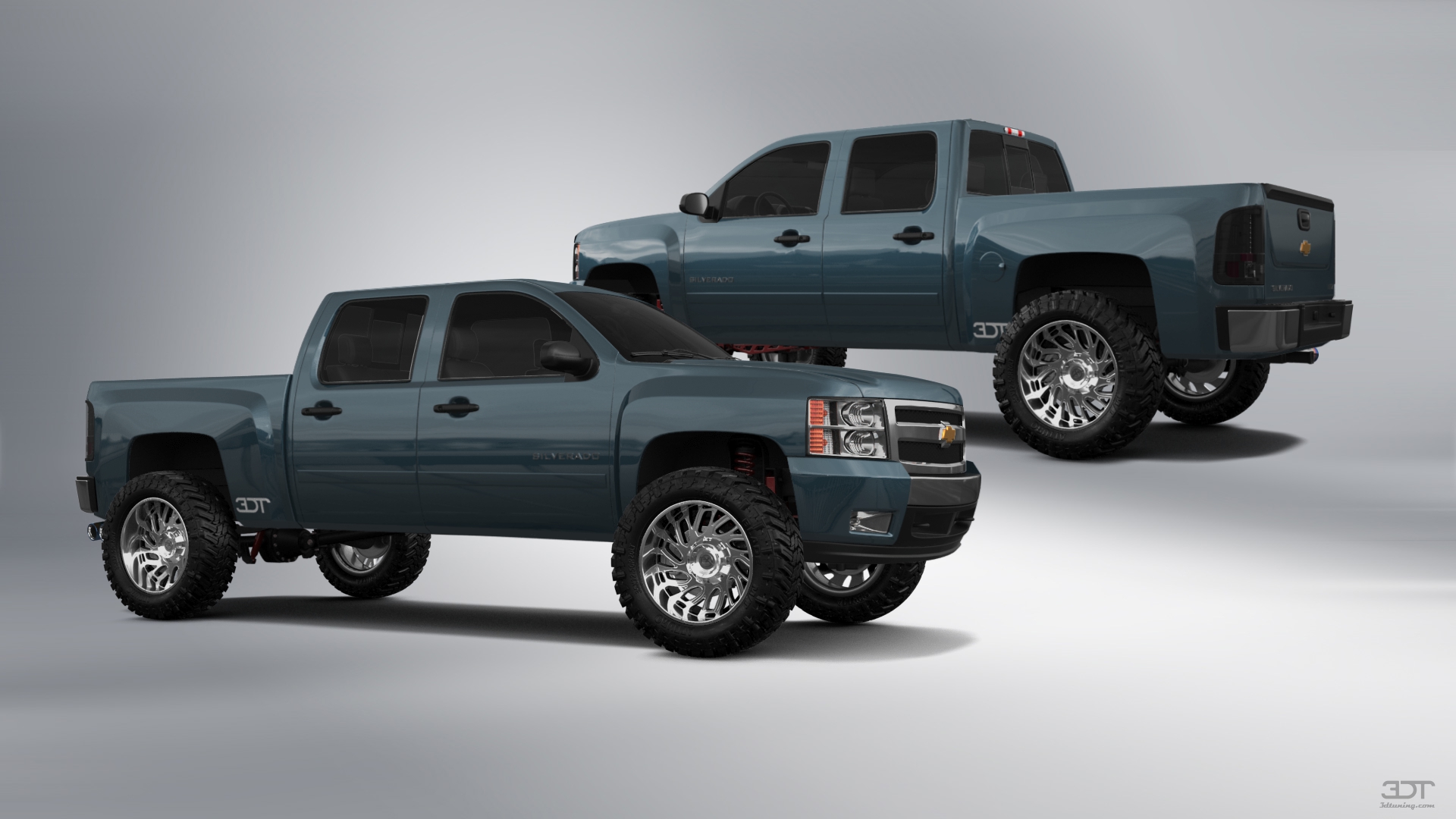 Chevrolet Silverado 1500 Crew Cab 4 Door pickup truck 2007 tuning