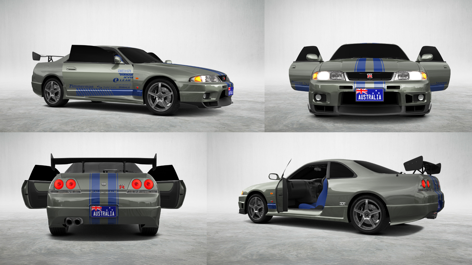 Nissan Skyline GT-R 2 Door Coupe 1995 tuning