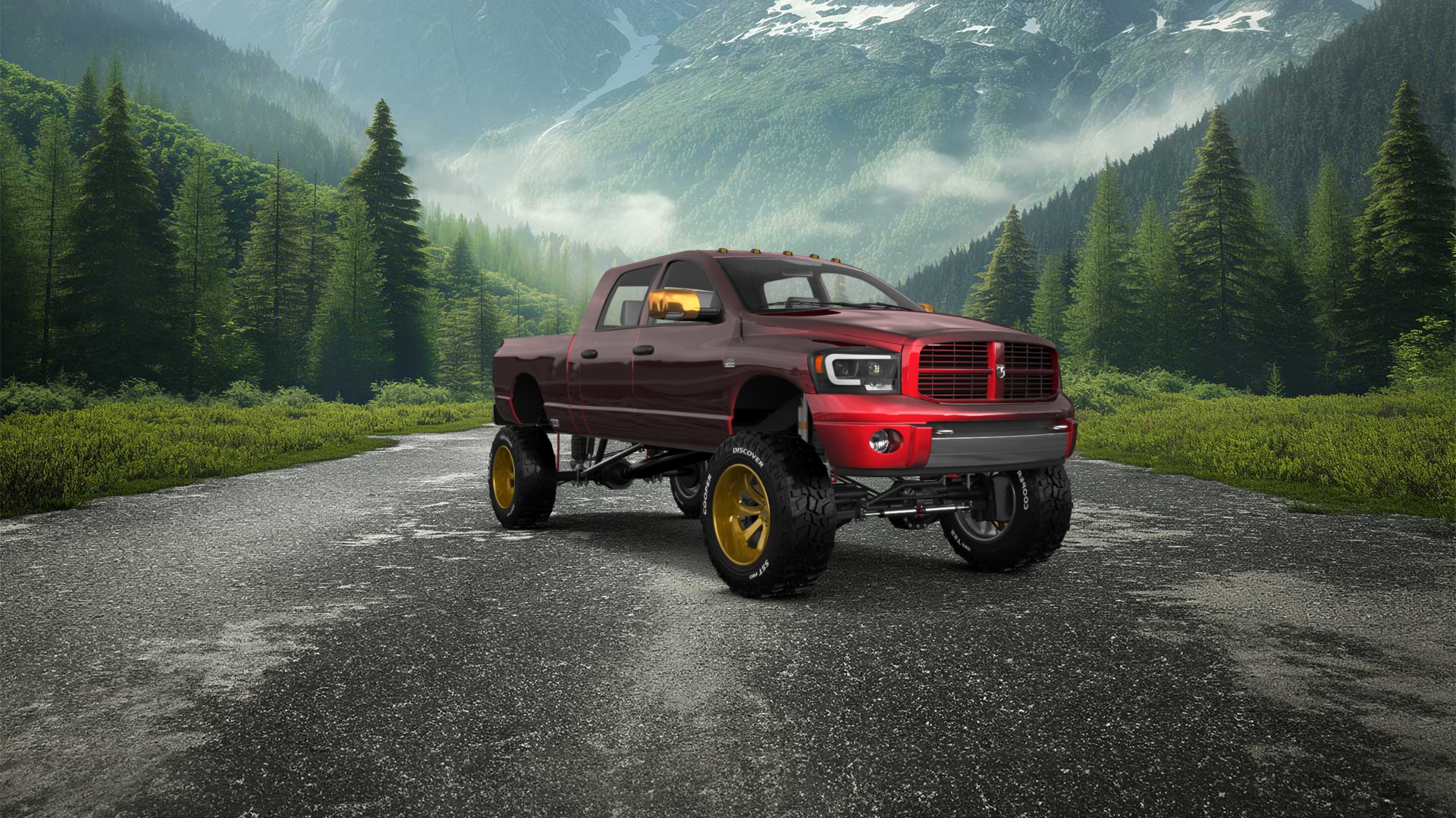 Dodge Ram 2500 4 Door pickup truck 2007