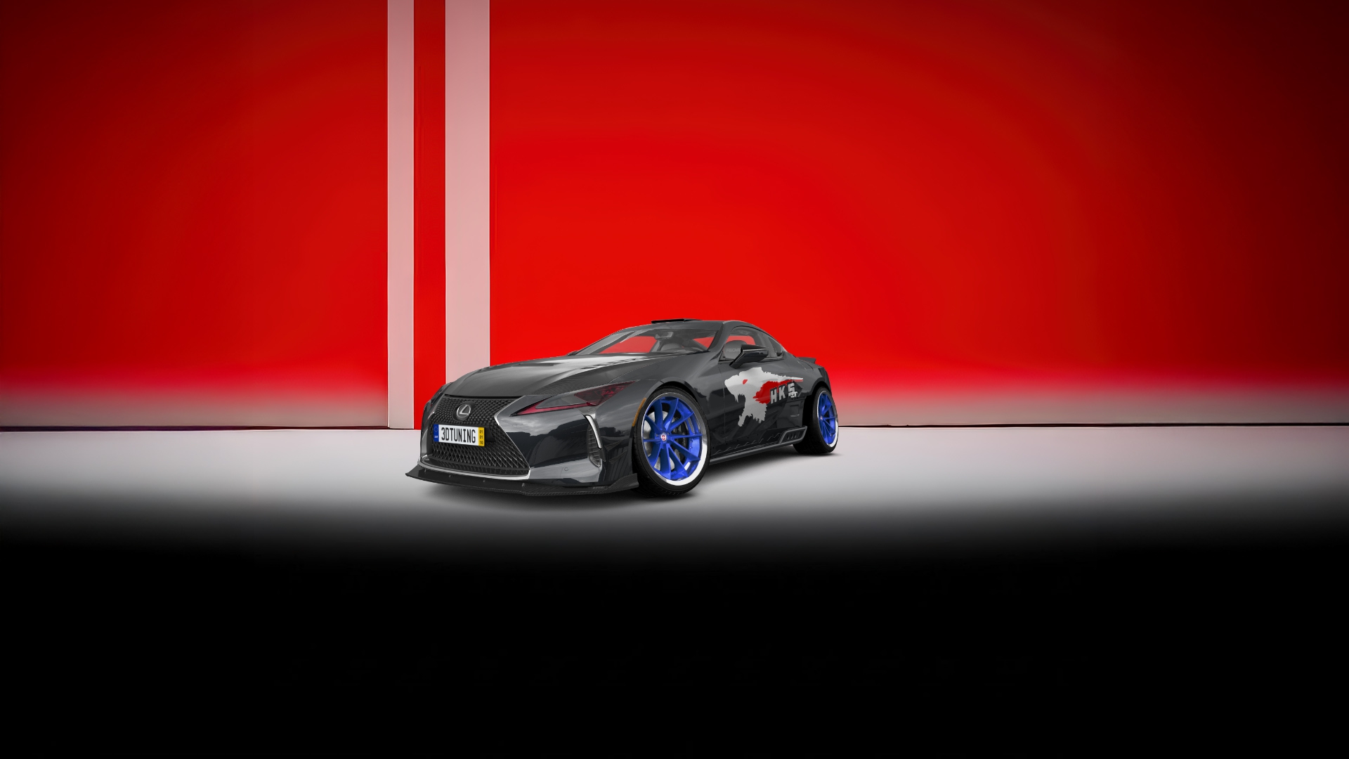 Lexus LC500 2 door fastback coupe 2017 tuning