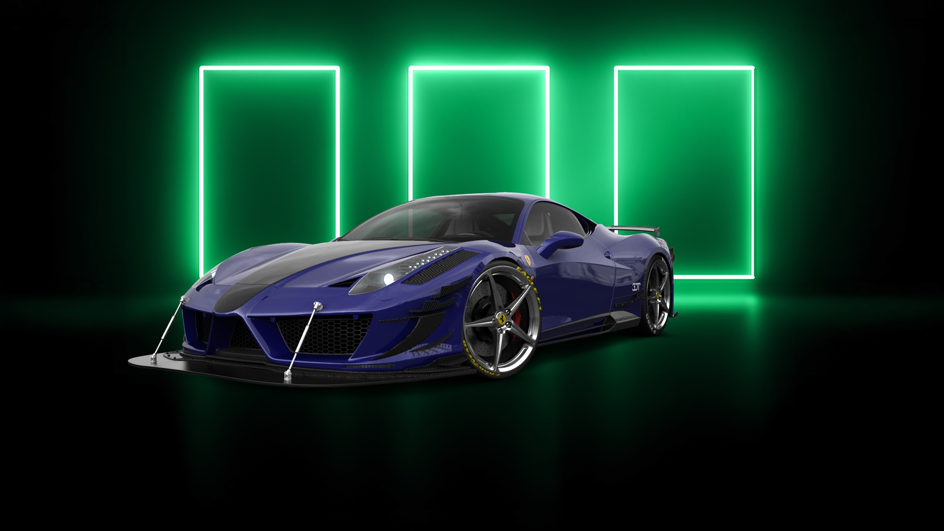 Ferrari 458 Italia 2 door spider 2010 tuning