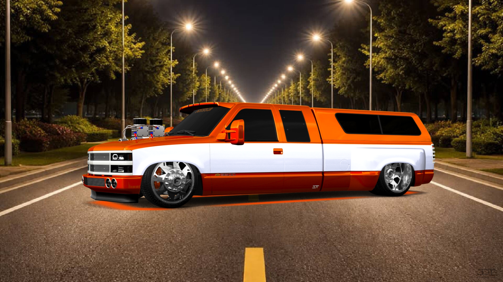 Chevrolet K3500 Extended Cab Pickup Truck 1988 Images