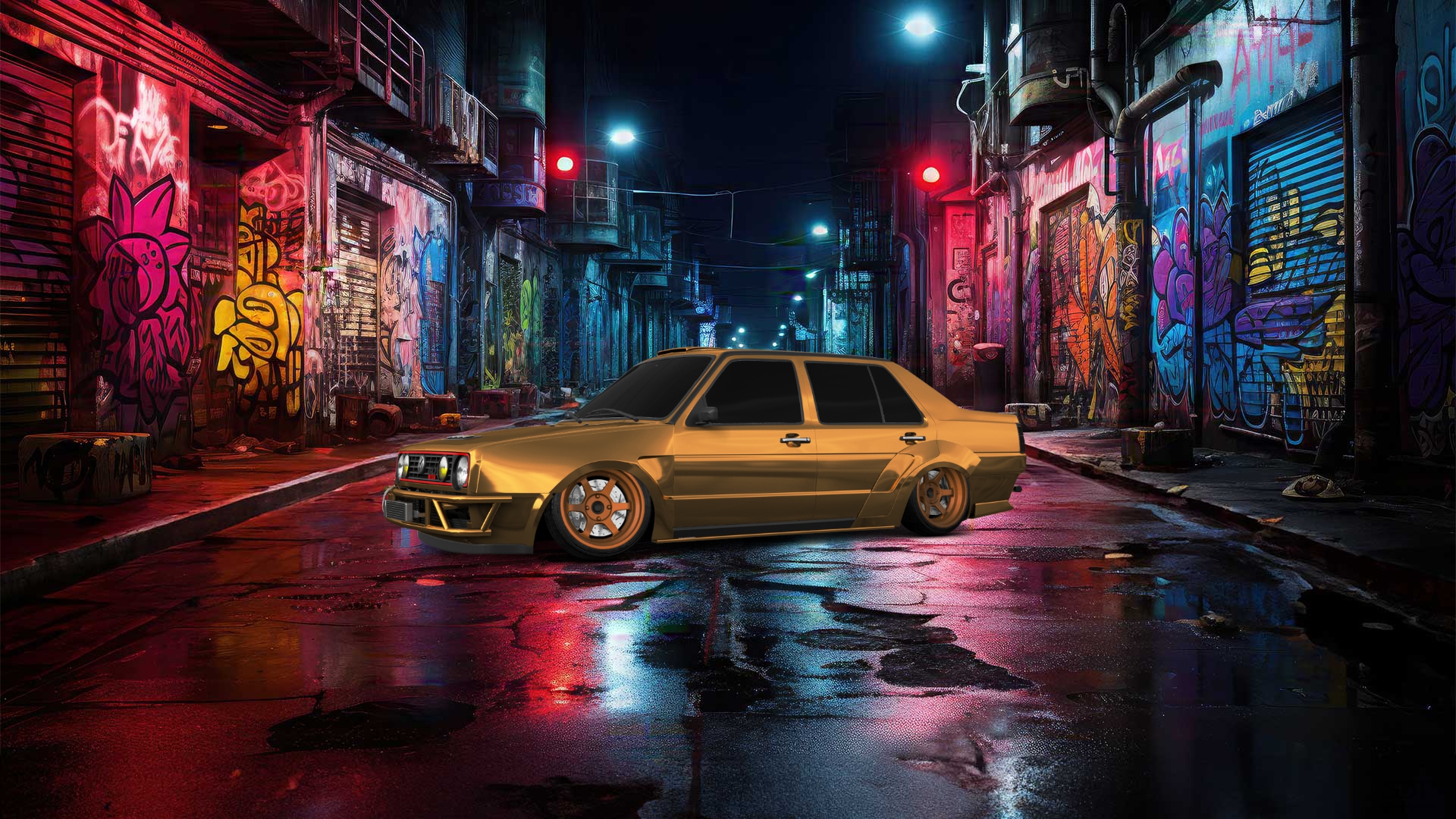 Volkswagen Jetta A2 (mk2) 4 Door Saloon 1985 tuning