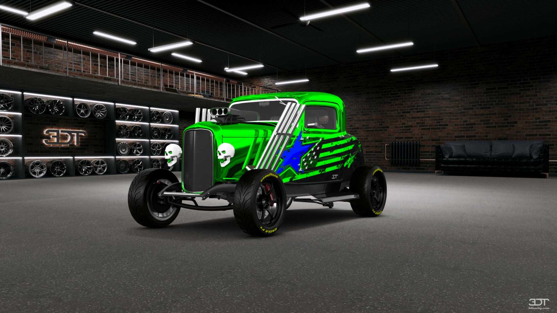 Ford Model B Deluxe 2 Door Coupe 1932 tuning