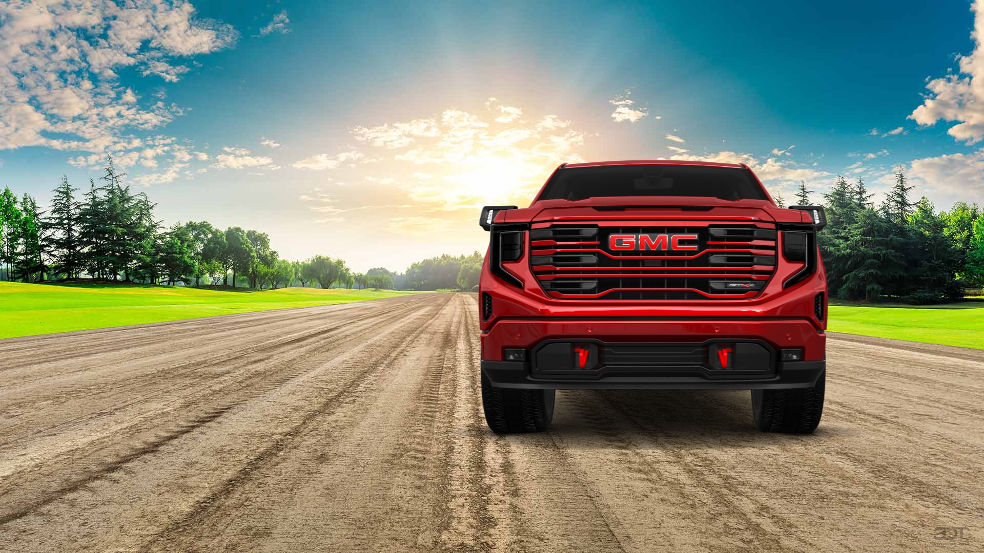 GMC Sierra 1500 Crew Cab 5.8 ft box 4 Door pickup truck 2023 tuning