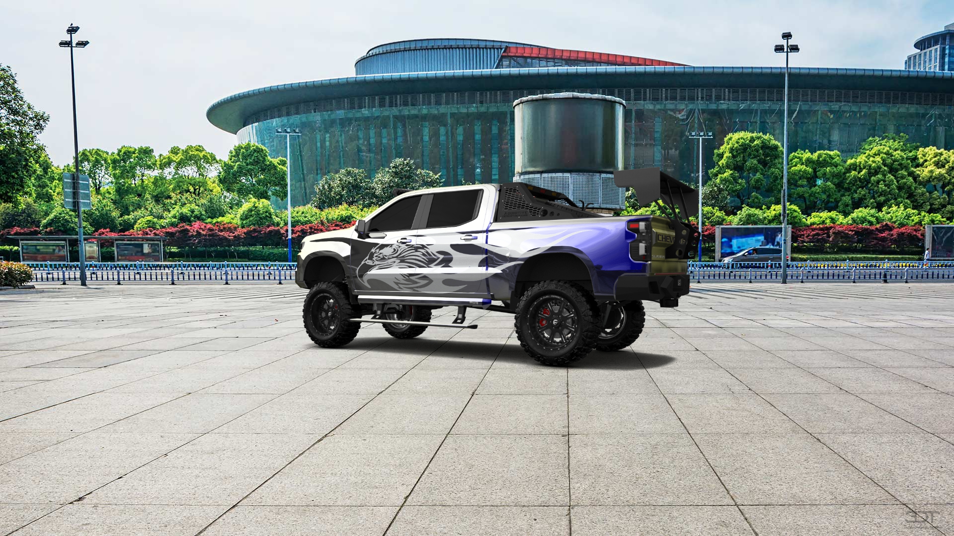 Chevrolet Silverado 1500 4 Door pickup truck 2019 tuning