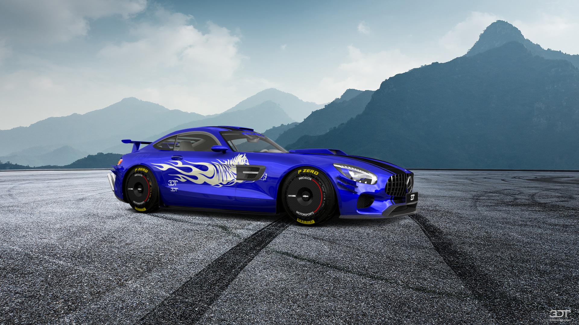 Mercedes AMG GT 2 door fastback coupe 2015 tuning