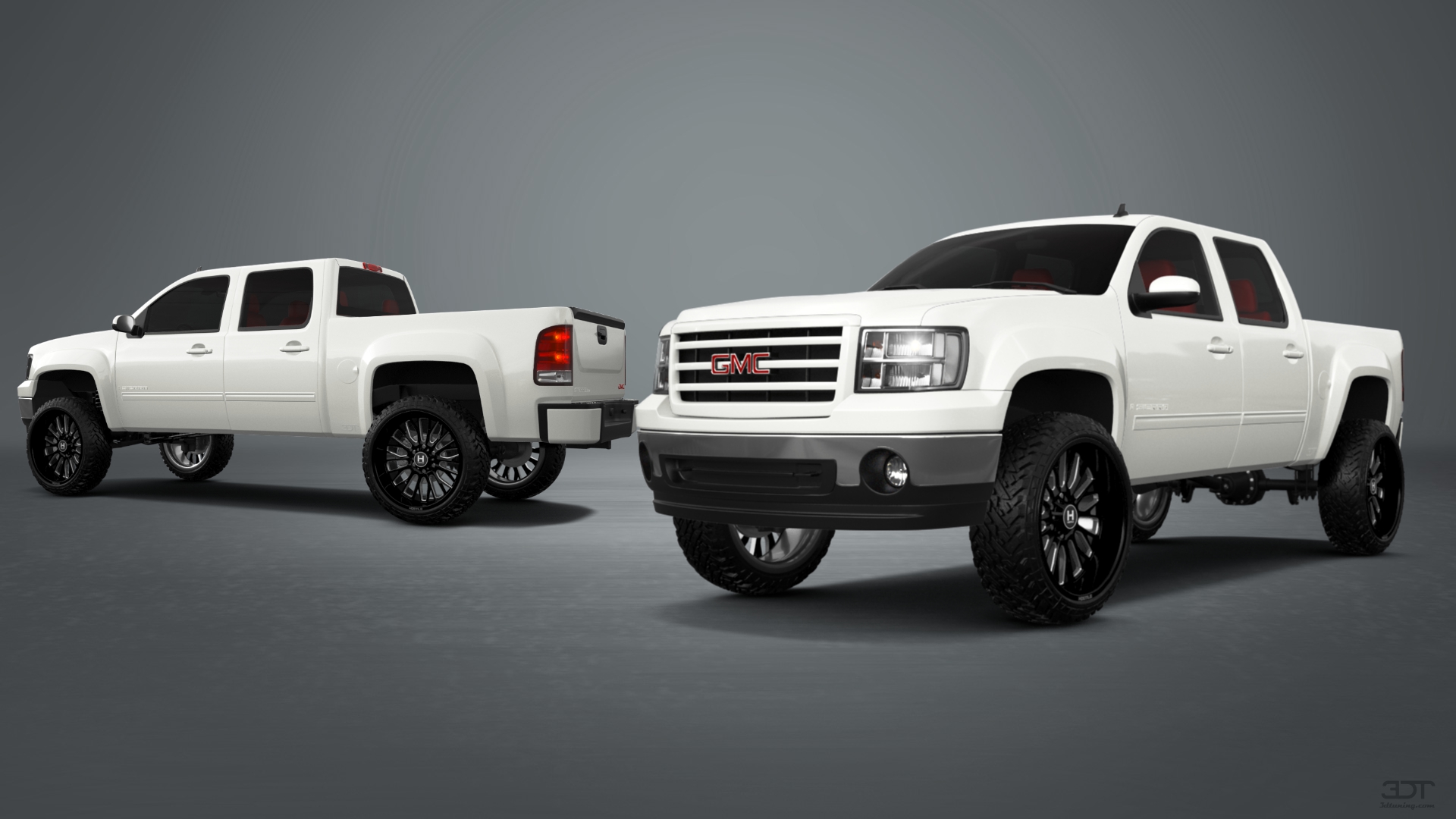 GMC Sierra 1500 Crew Cab 5.8 ft box 4 Door pickup truck 2007 tuning