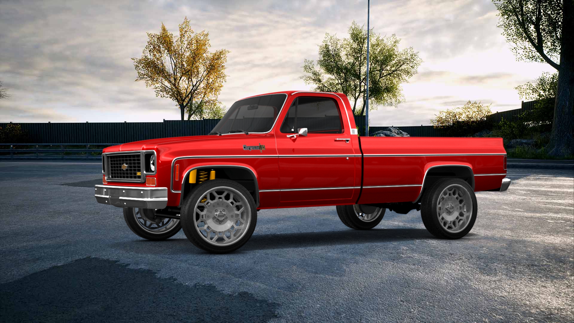 Chevrolet Silverado C-10 2 Door pickup truck 1973 tuning