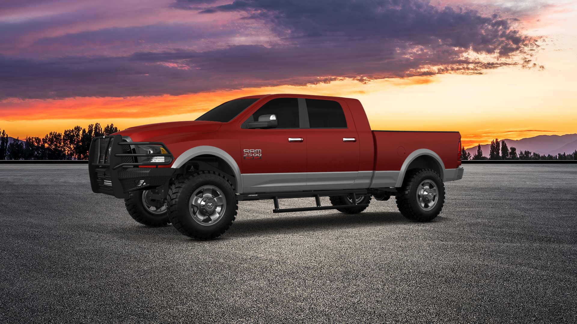 Dodge Ram 2500 Mega Cab 6.4 ft box 4 Door pickup truck 2010