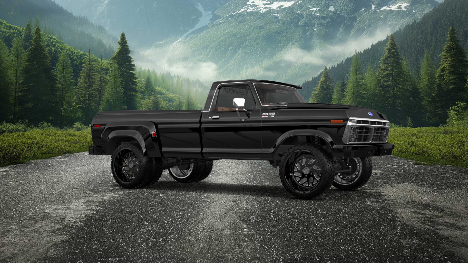Ford F-350 Dually 2 Door pickup truck 1974