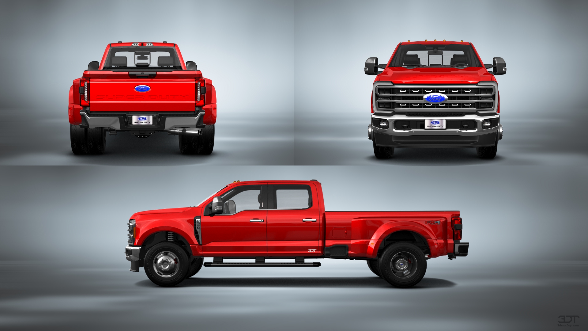 Ford F-350 DRW Crew Cab 4 Door pickup truck 2023 tuning