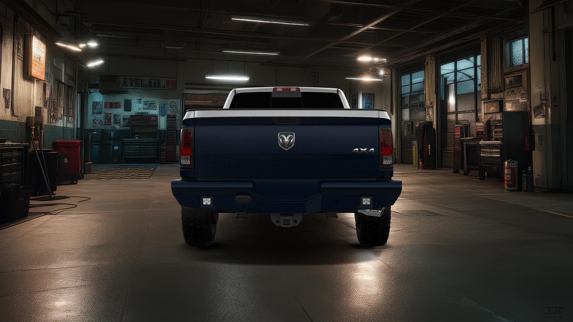 Dodge Ram 2500 Mega Cab 6.4 ft box 4 Door pickup truck 2010 tuning