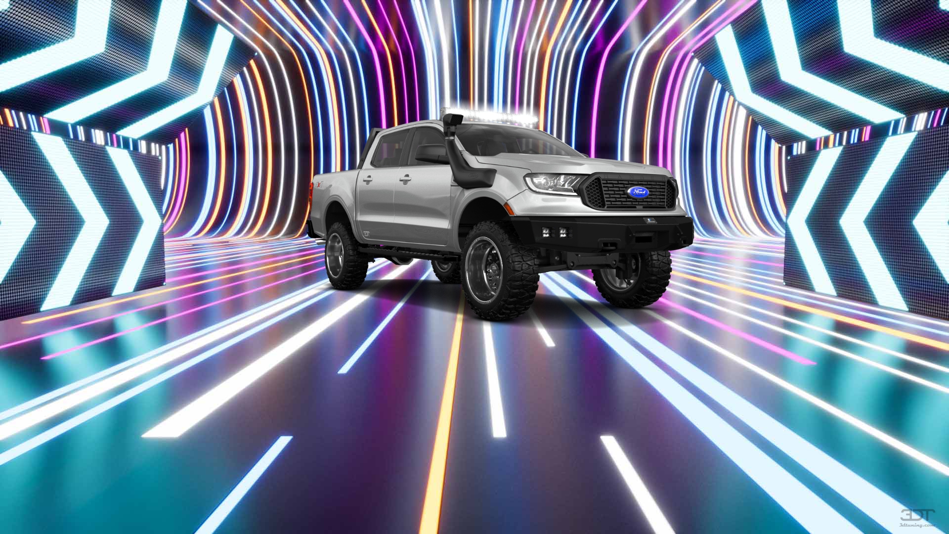 Ford Ranger 4 Door pickup truck 2019 tuning