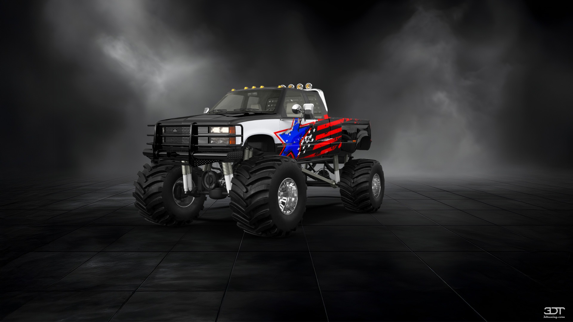 Chevrolet K3500 Extended Cab Pickup Truck 1988 tuning