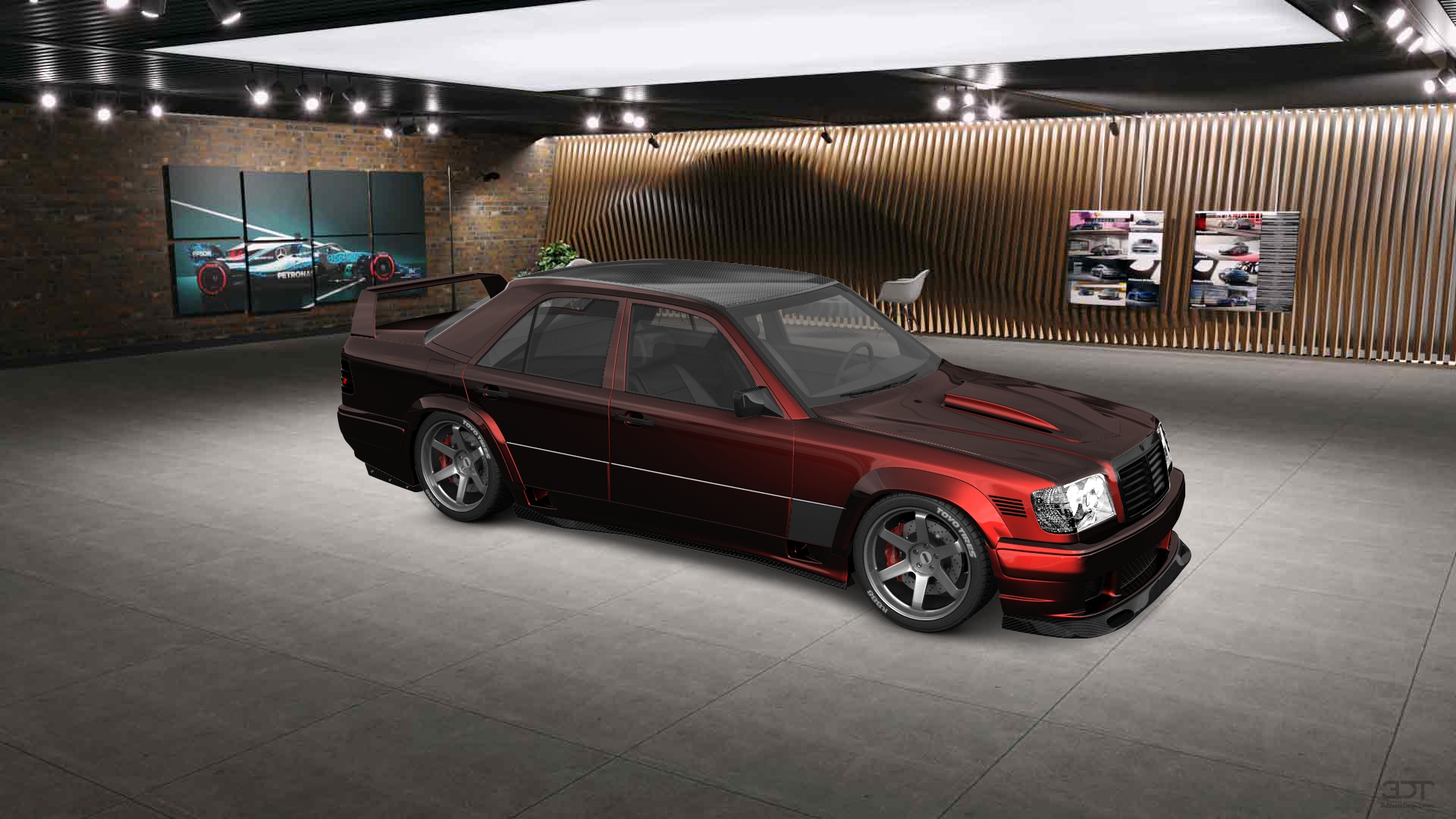 Mercedes E-Class Sedan 1984 tuning
