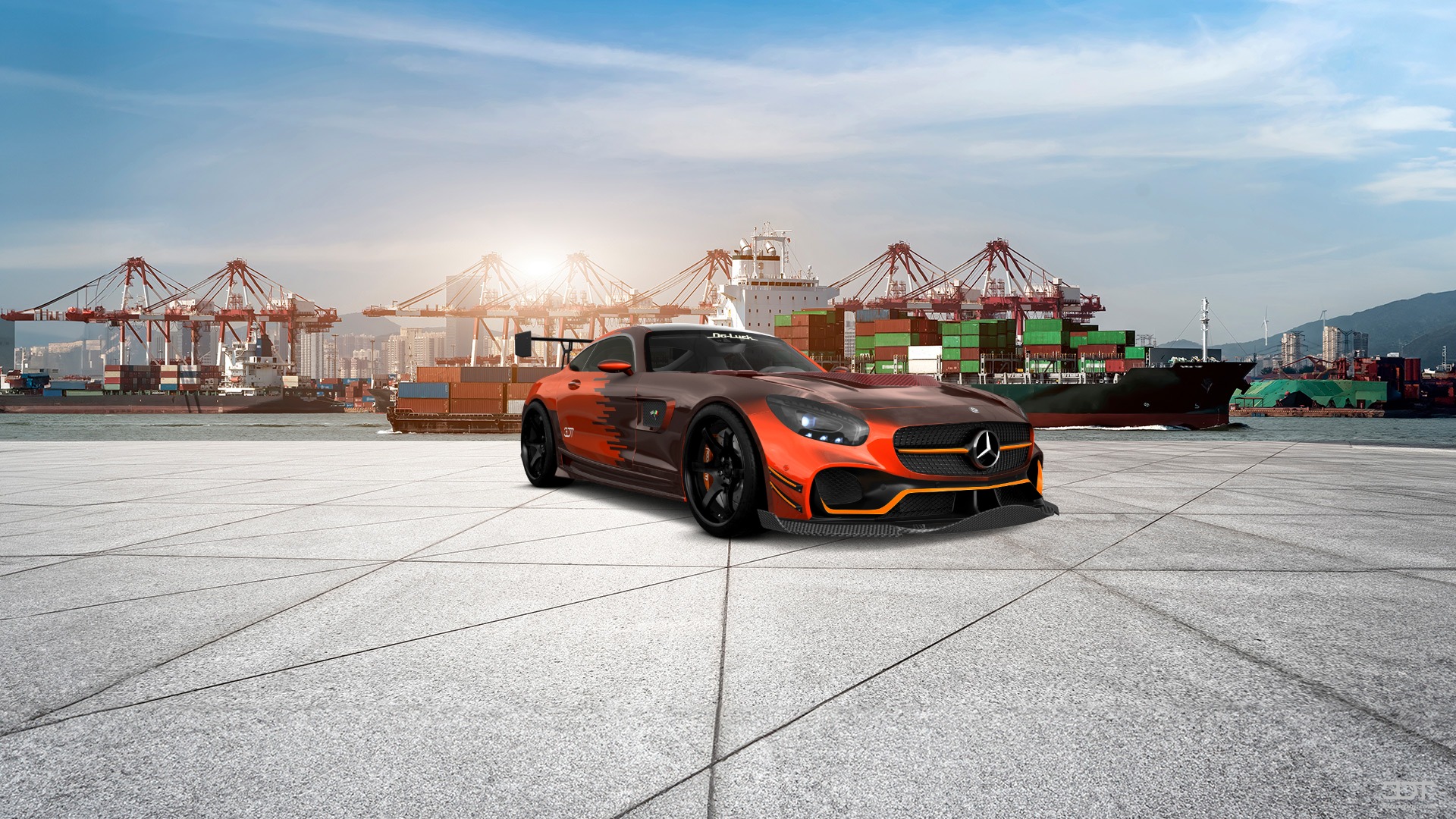 Mercedes AMG GT 2 door fastback coupe 2015 tuning
