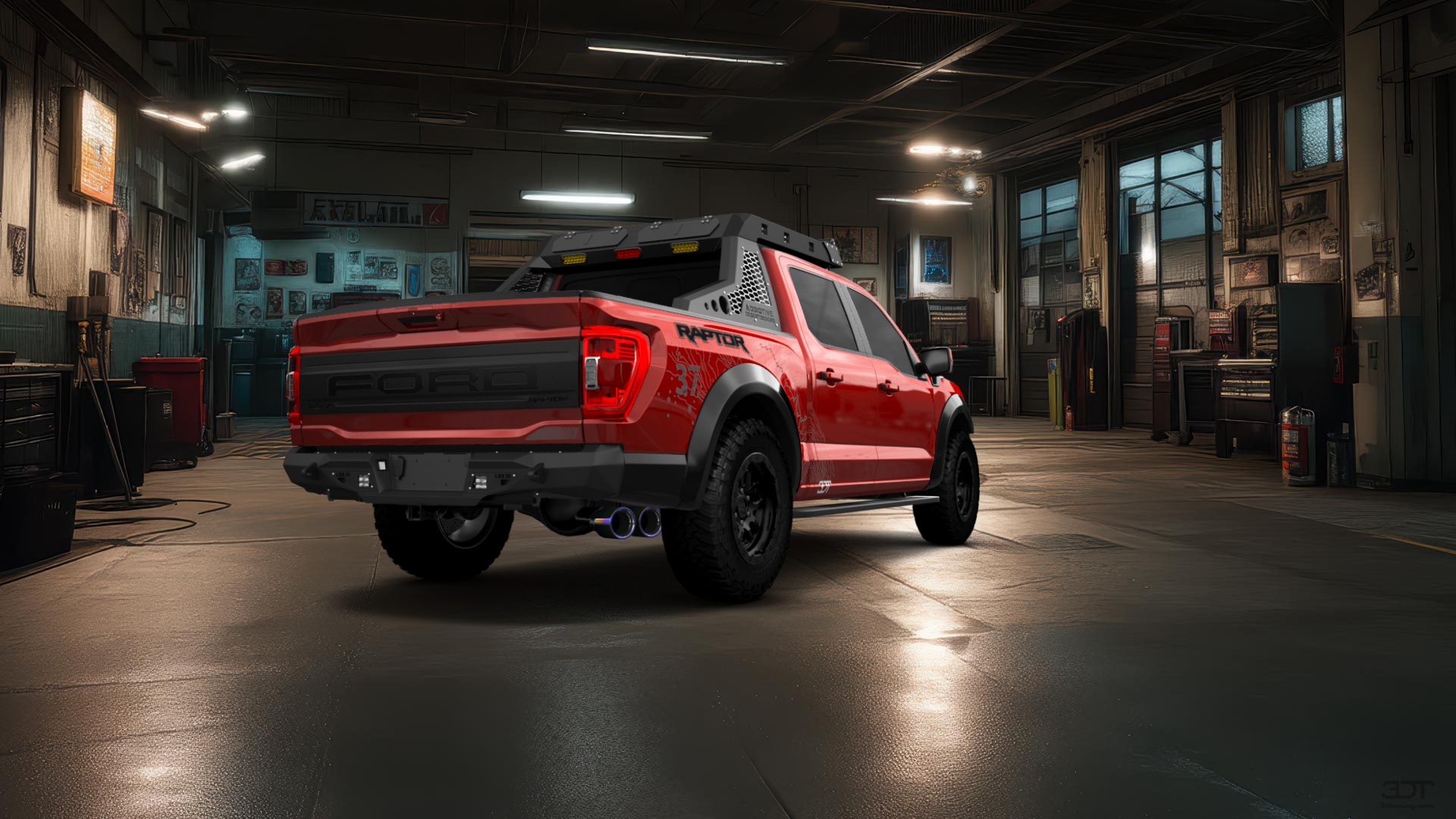 Ford F-150 Raptor 4 Door pickup truck 2021 tuning