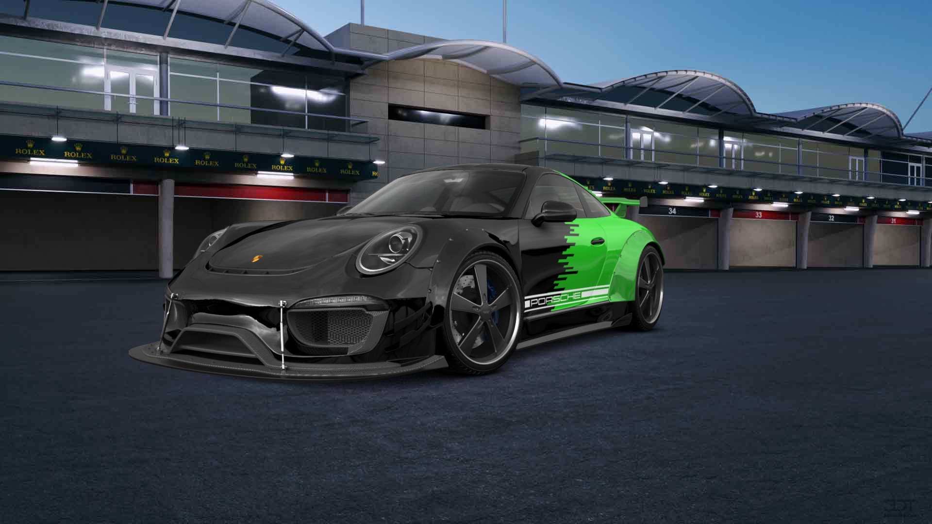 Porsche 911 Carrera 2 Door Coupe 2011 tuning