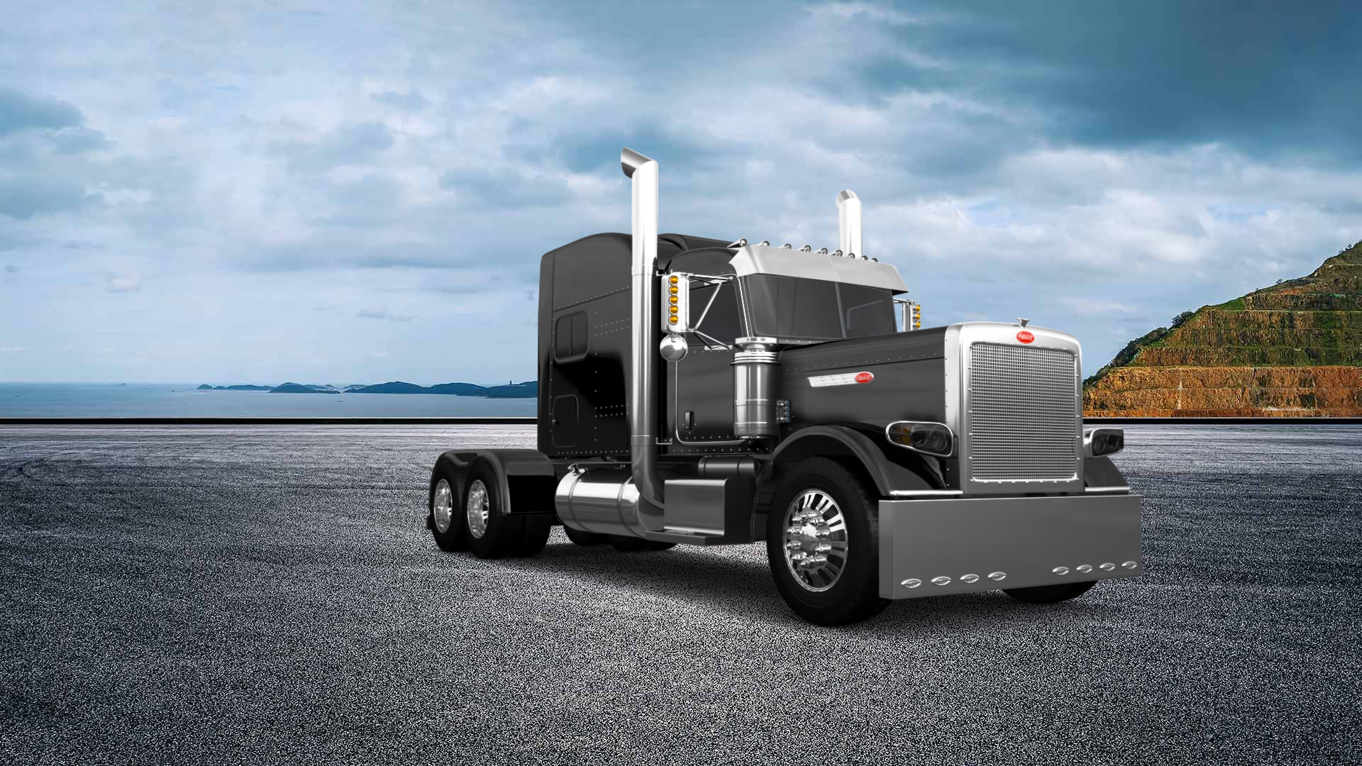 Peterbilt 389 Sleeper Cab Truck 2016