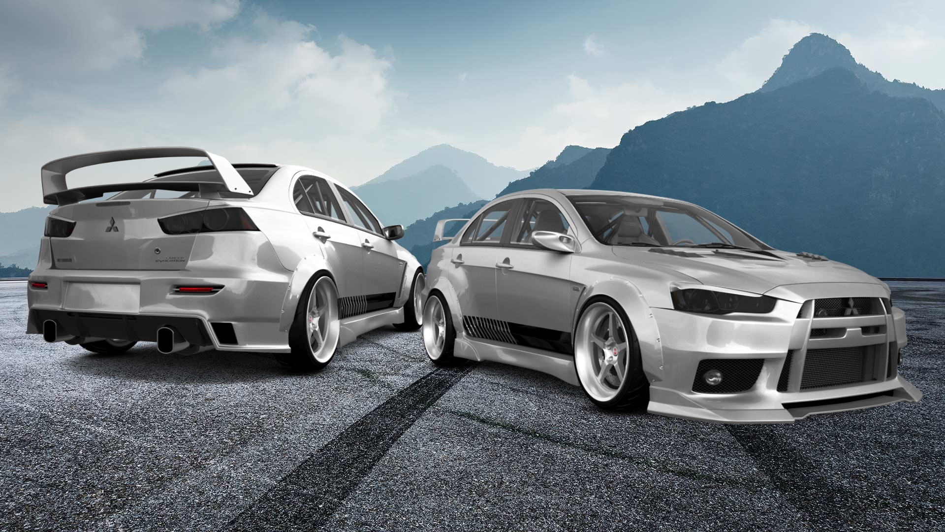 Mitsubishi Lancer Evolution X Sedan 2008 tuning